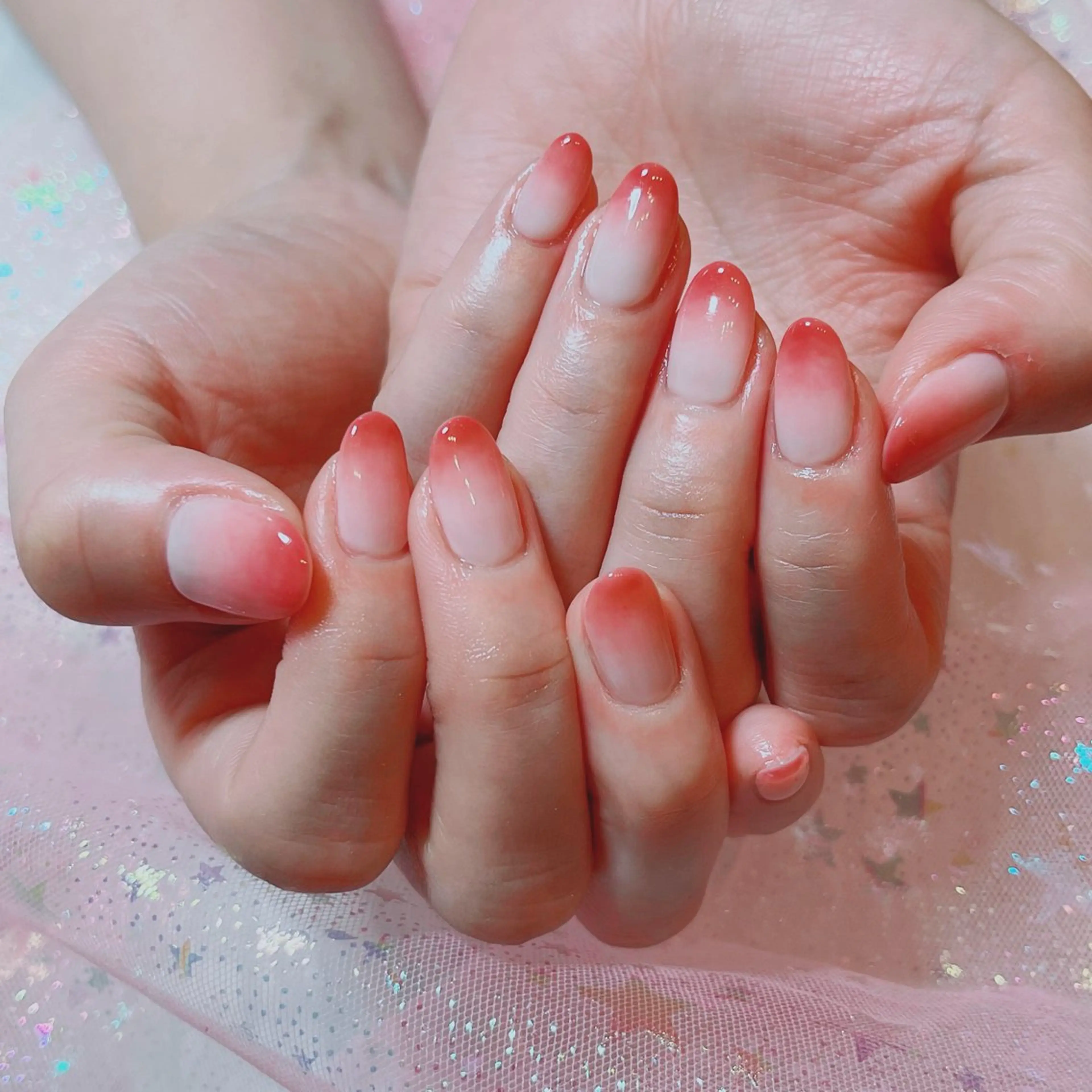 ネイル グラデーション ハンドネイル ruirui.naildesign所属・RUI ☆のネイルデザイン