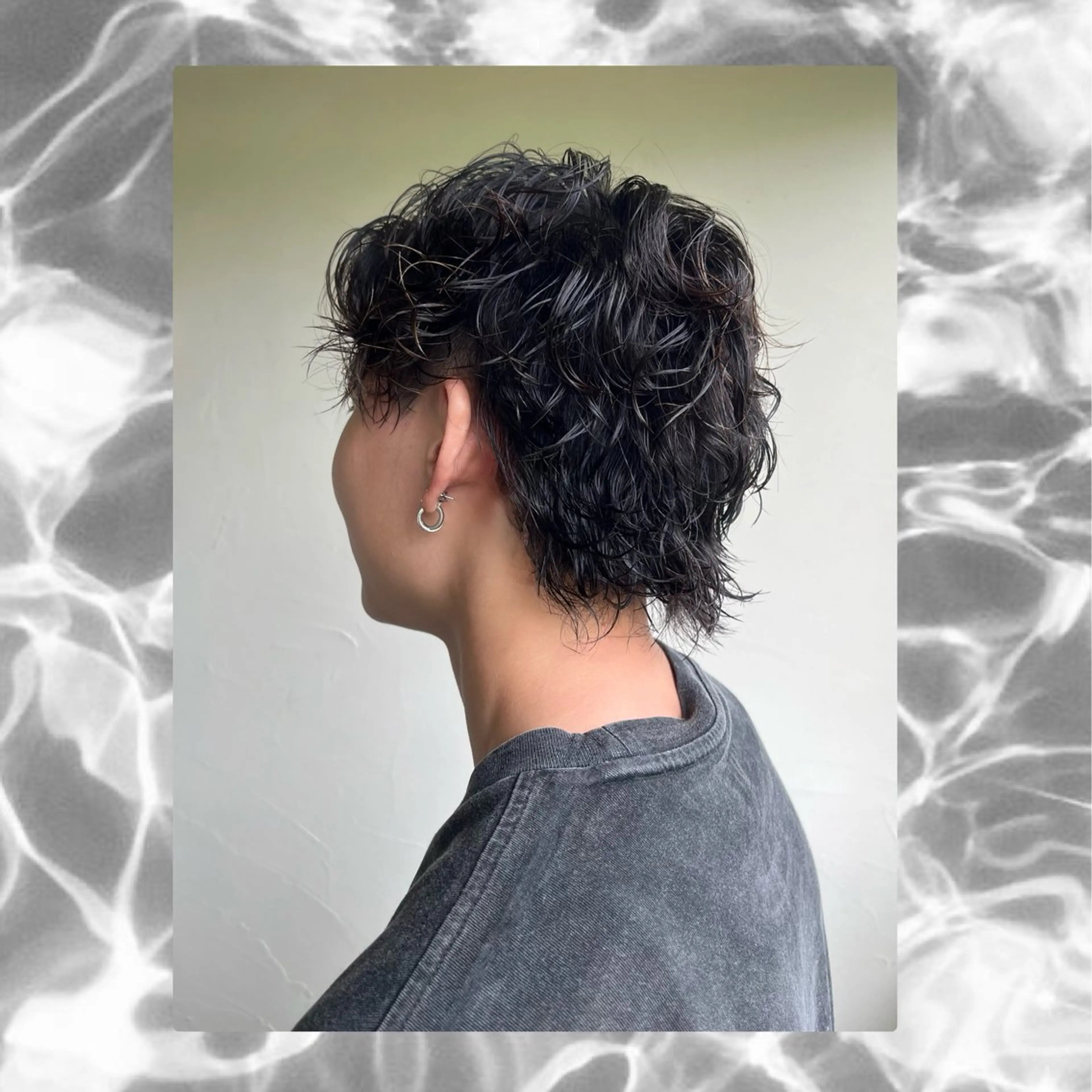 【メンズ限定】カット+パーマ+マッサージシャンプーの写真