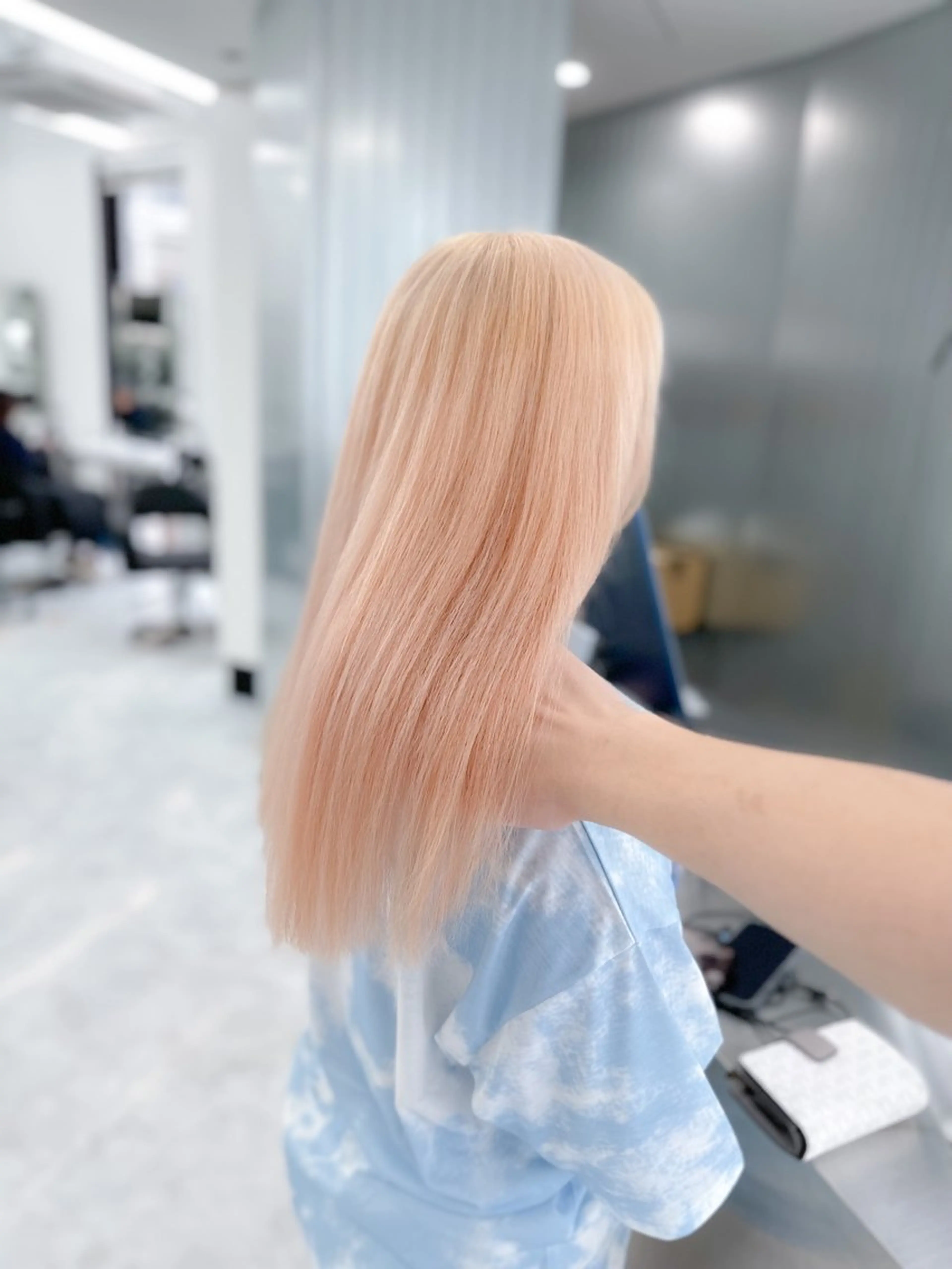 ロング カラー 艶髪ハイトーン🫧 Kurehaのヘアスタイル