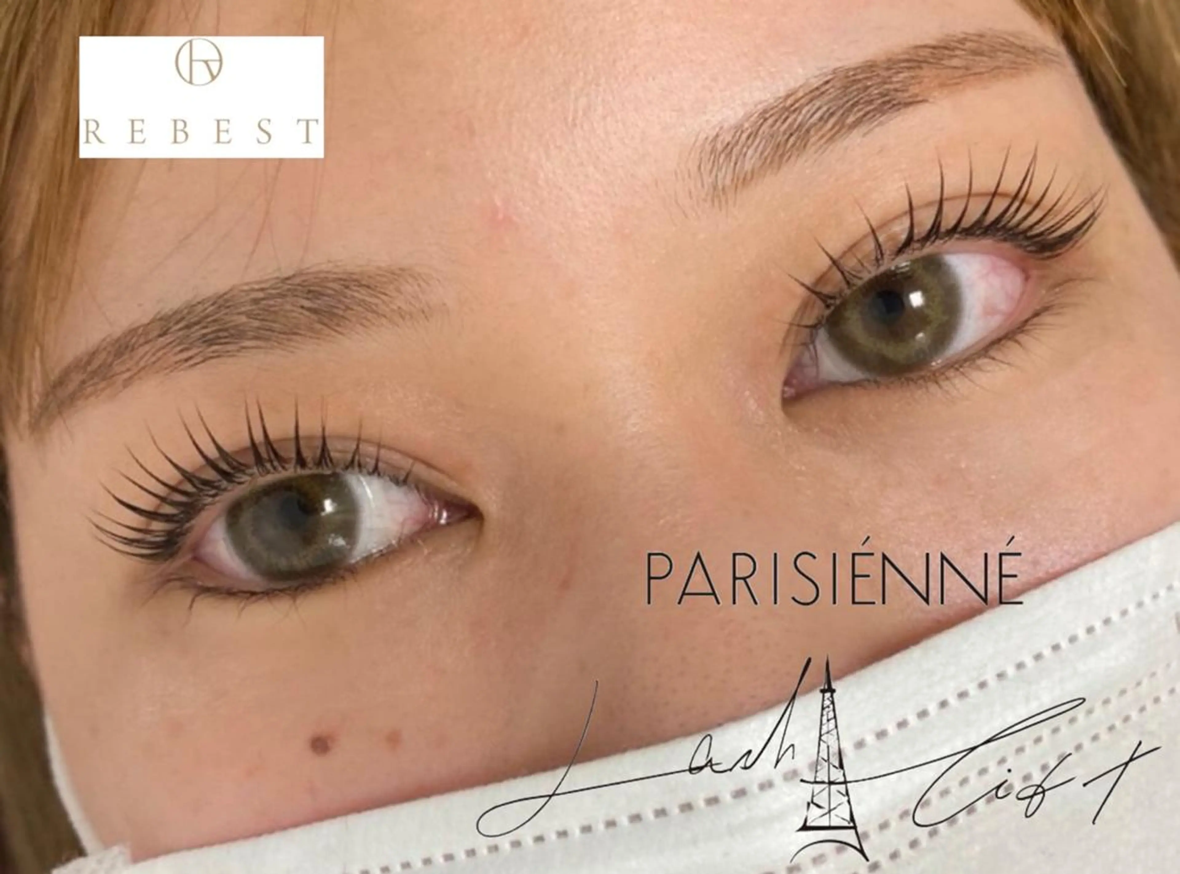 マツエク・マツパ パリジェンヌラッシュリフト マツパ 心斎橋REBEST HINATA🍒のマツエク・マツパデザイン