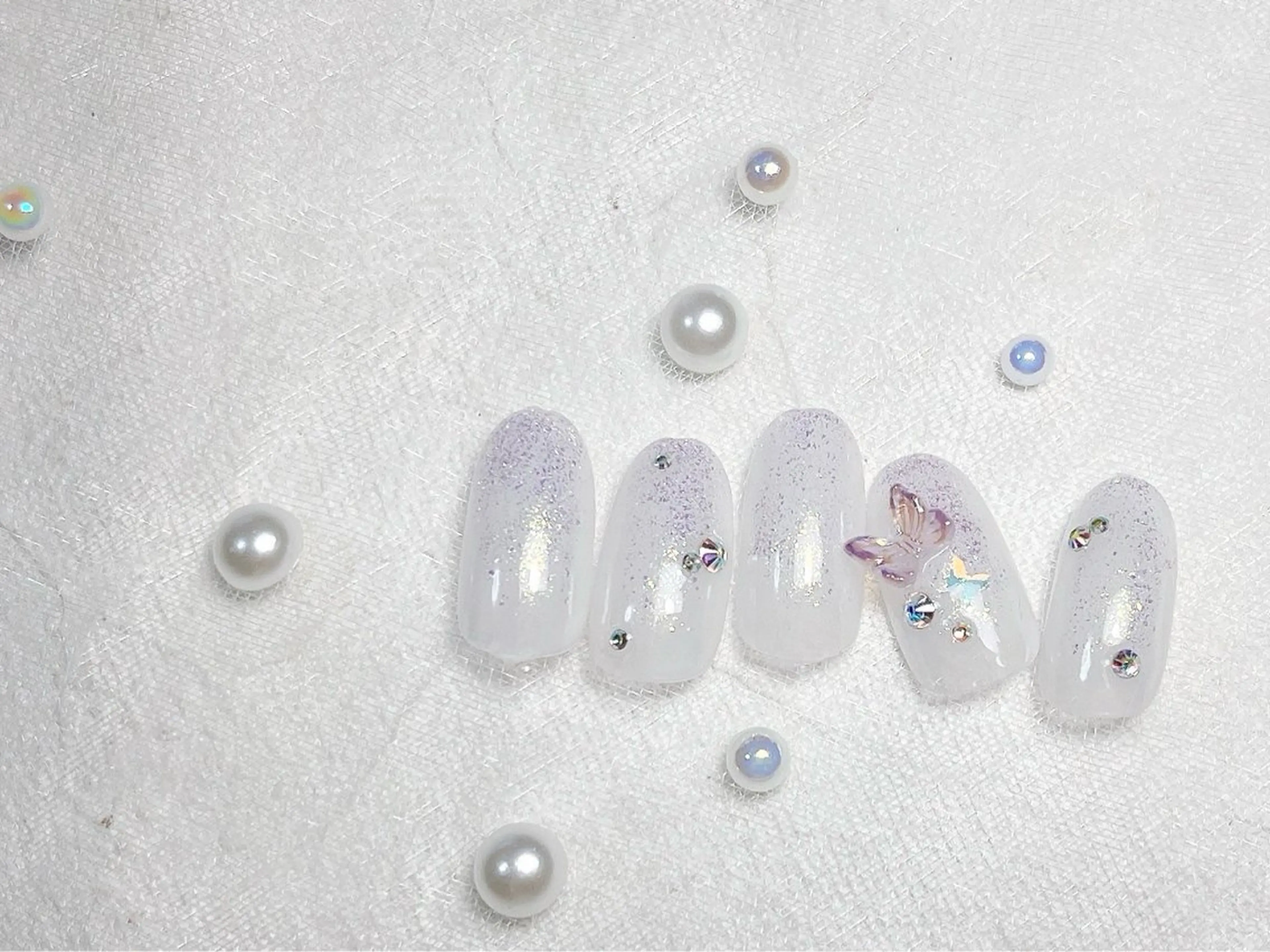 ネイル フットネイル ジェルネイル パラジェル 春ネイル ワンホンネイル ハンドネイル kiki nail 二子玉川のネイルデザイン