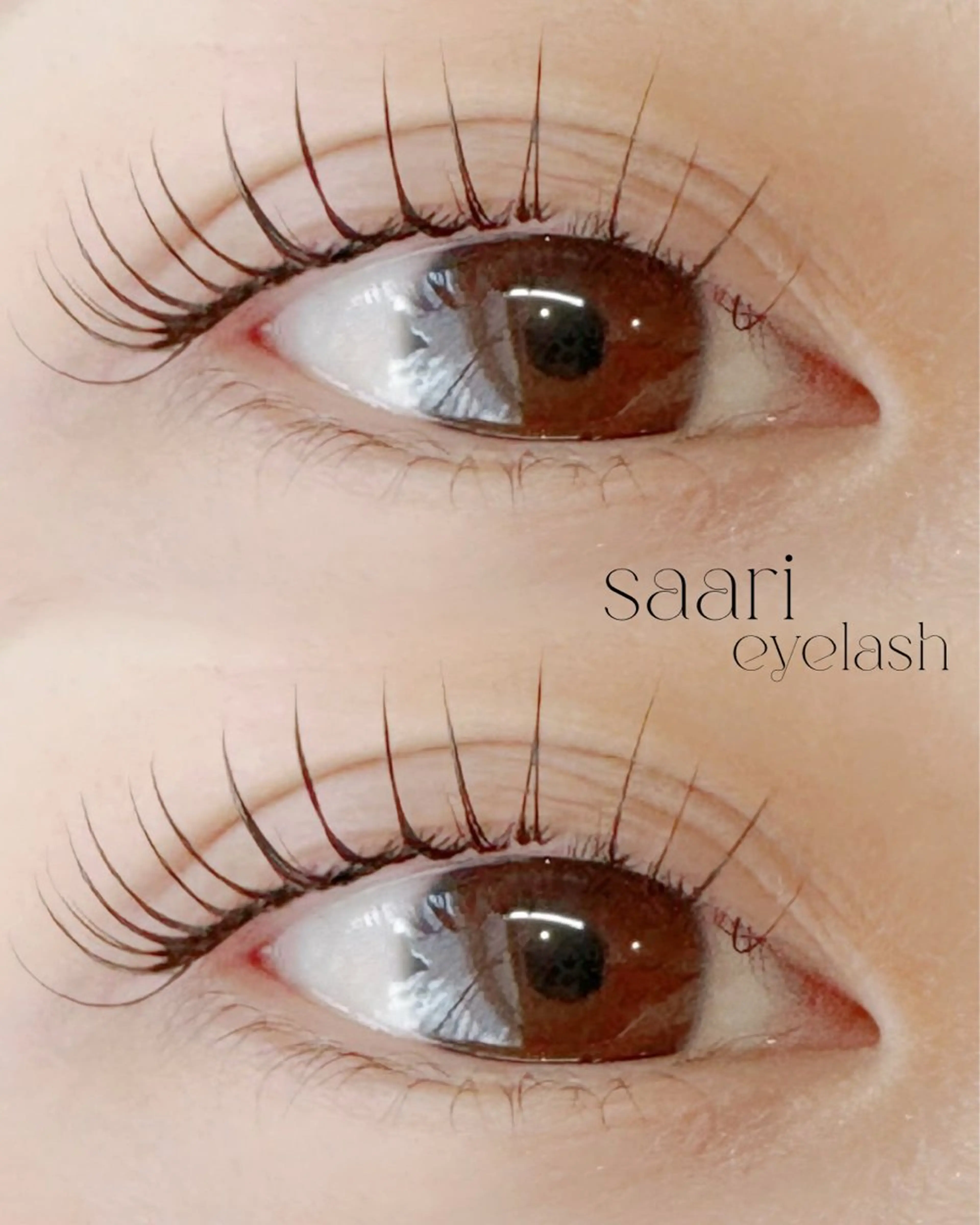 マツエク・マツパ マツエク saari eye lash staffのマツエク・マツパデザイン