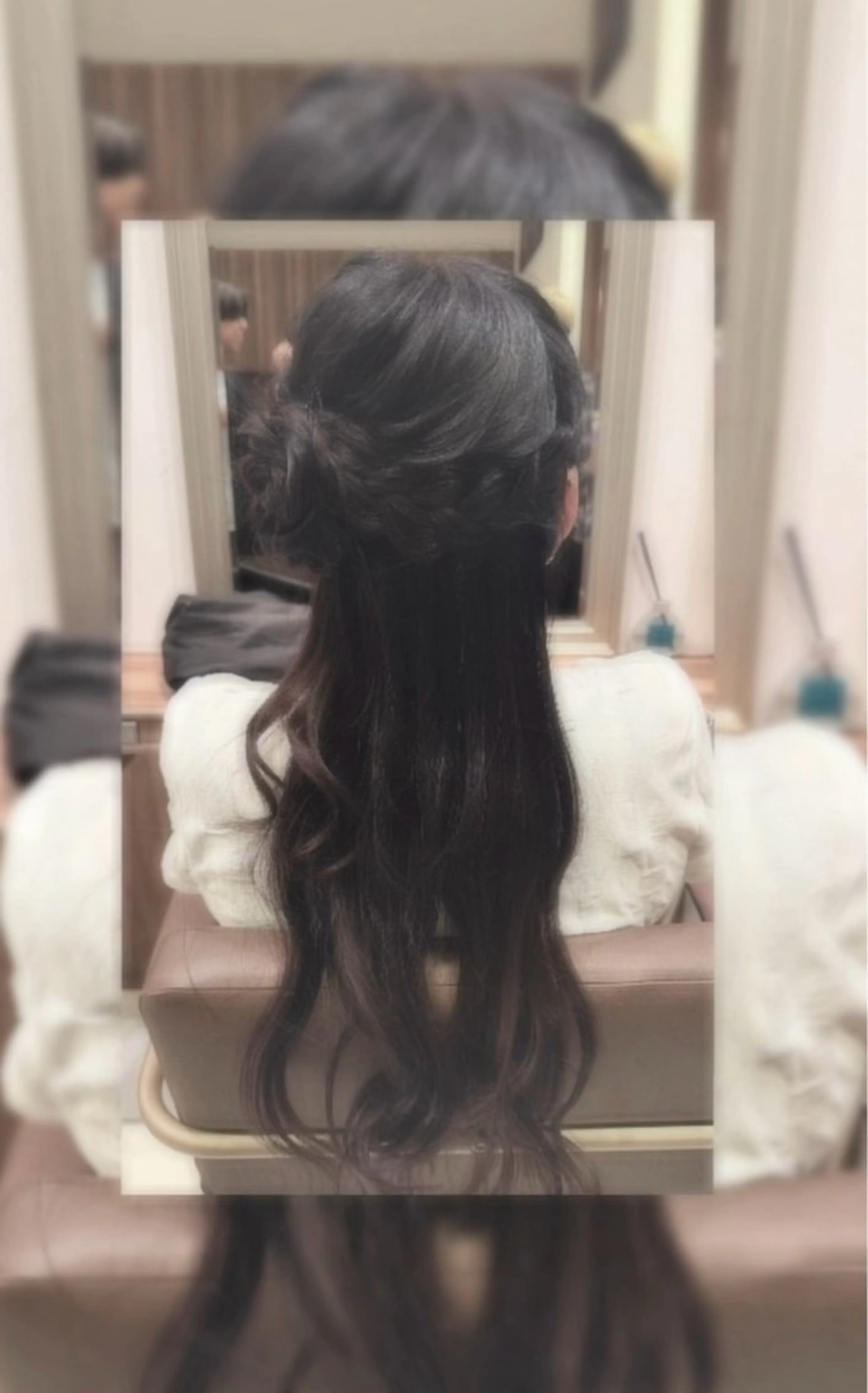 🍎✨きゅるるんりんごちゃんヘア💕🥺の写真