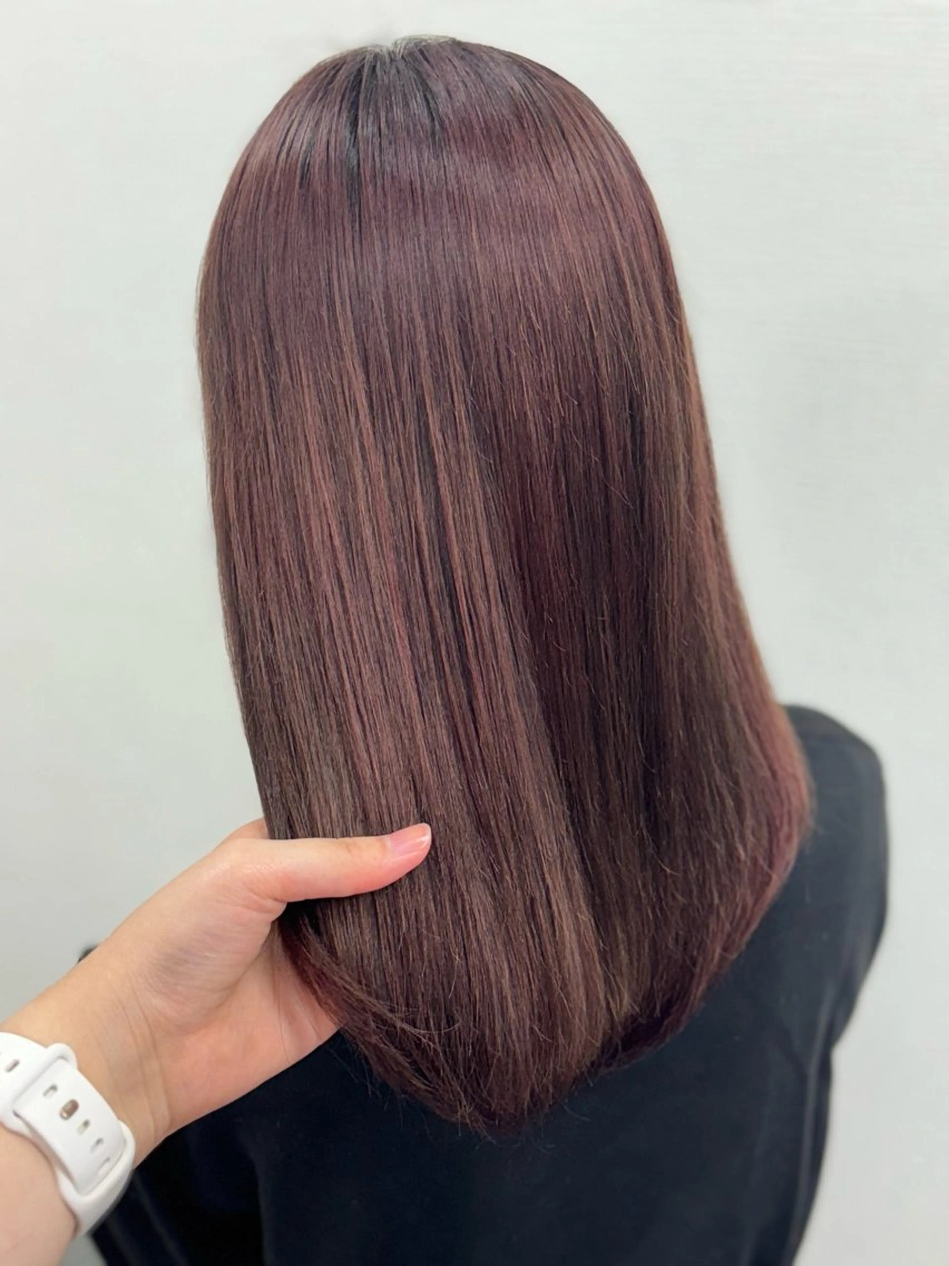 セミロング カラー カット ヘアカラー トリートメント ヘアセット 🎀愛されgirly ヘア🫧Ayakaのヘアスタイル
