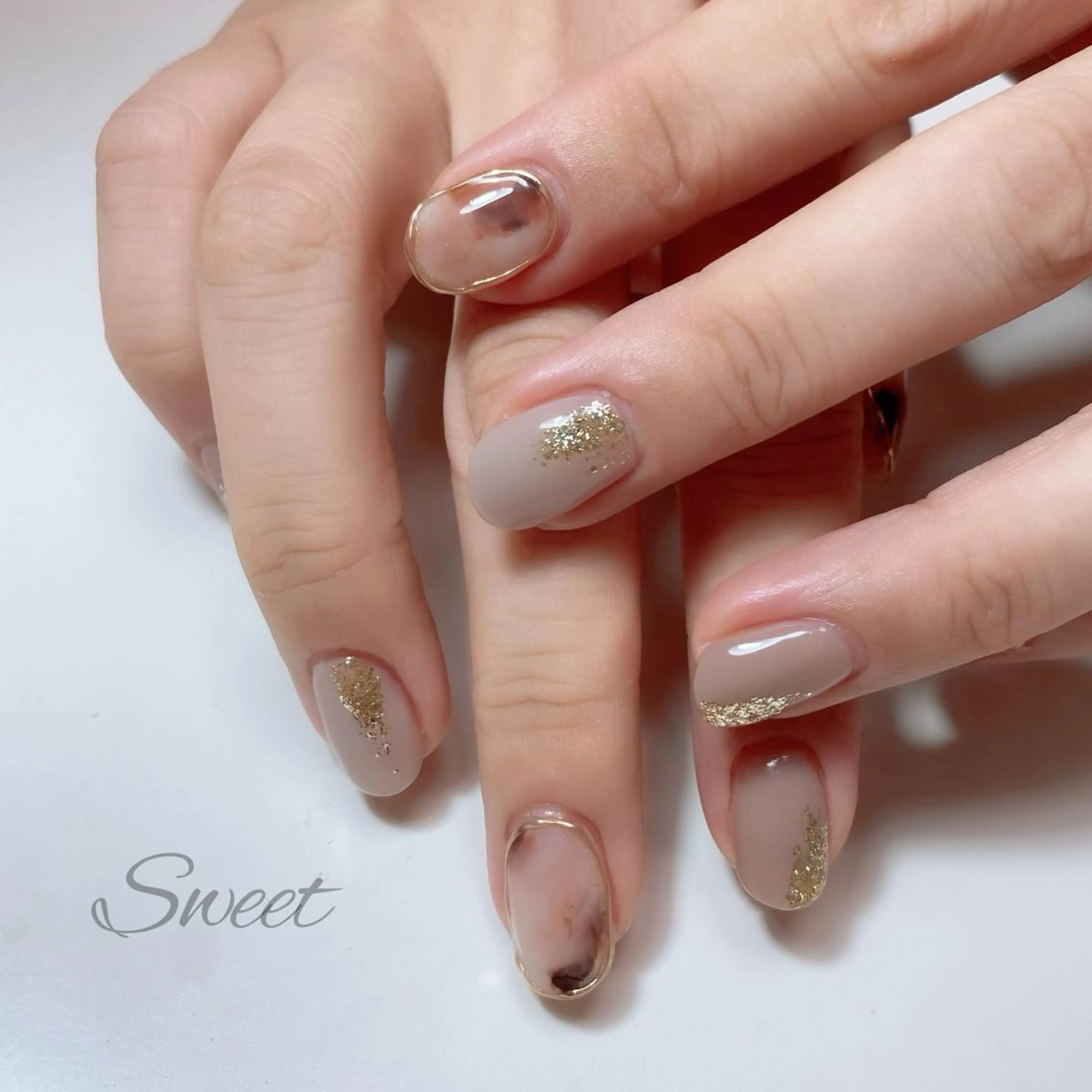 ネイル sweet 仲野陽子のネイルデザイン