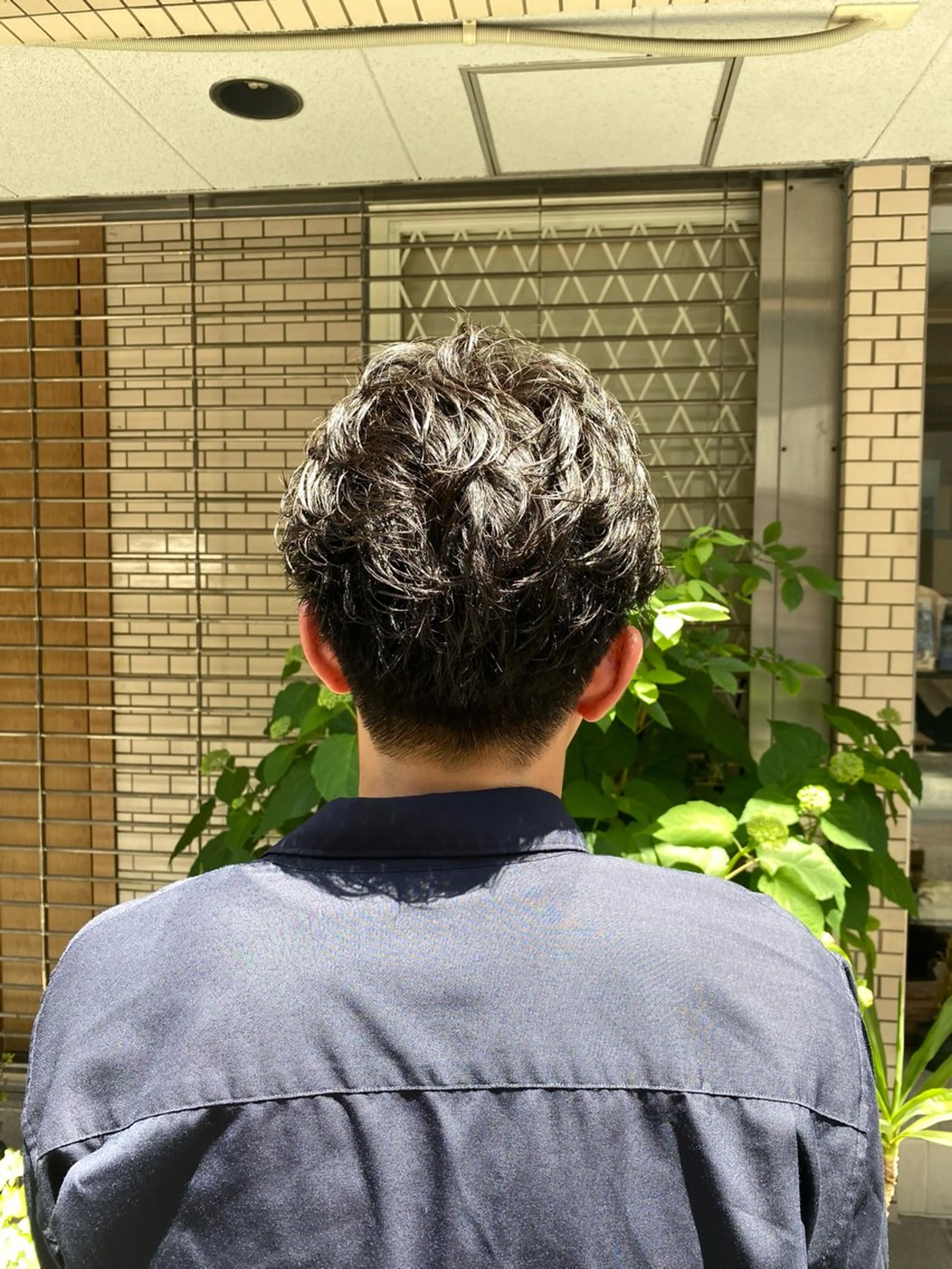 メンズ センターパート カット パーマ Lily 日吉所属・日吉で叶える🍒🍒 オカベナオヤのヘアスタイル
