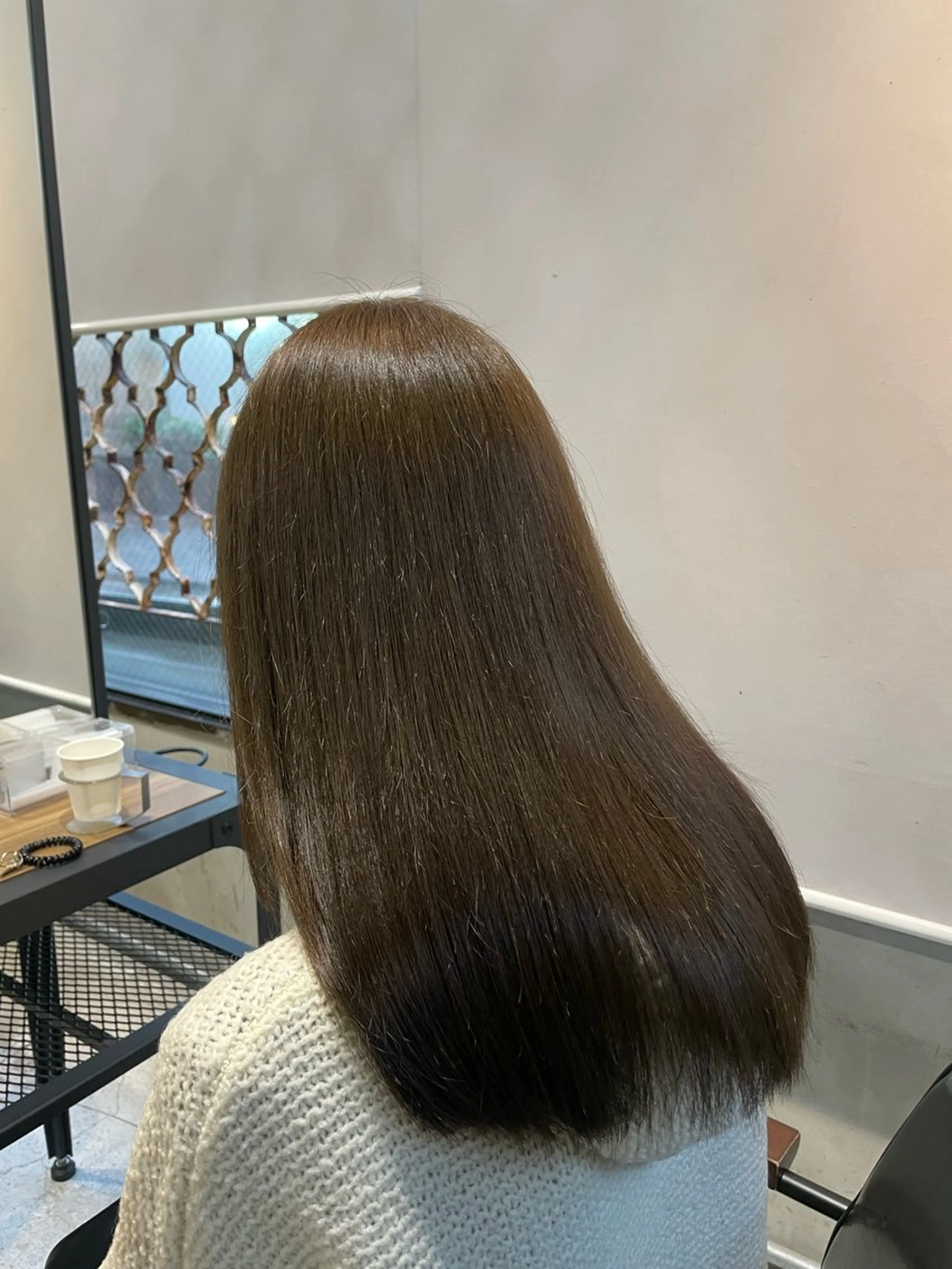 セミロング カラー ヘアアレンジ ヘアカラー トリートメント ヘアセット 🍀透明感・艶髪🍀 TATSUKIのヘアスタイル