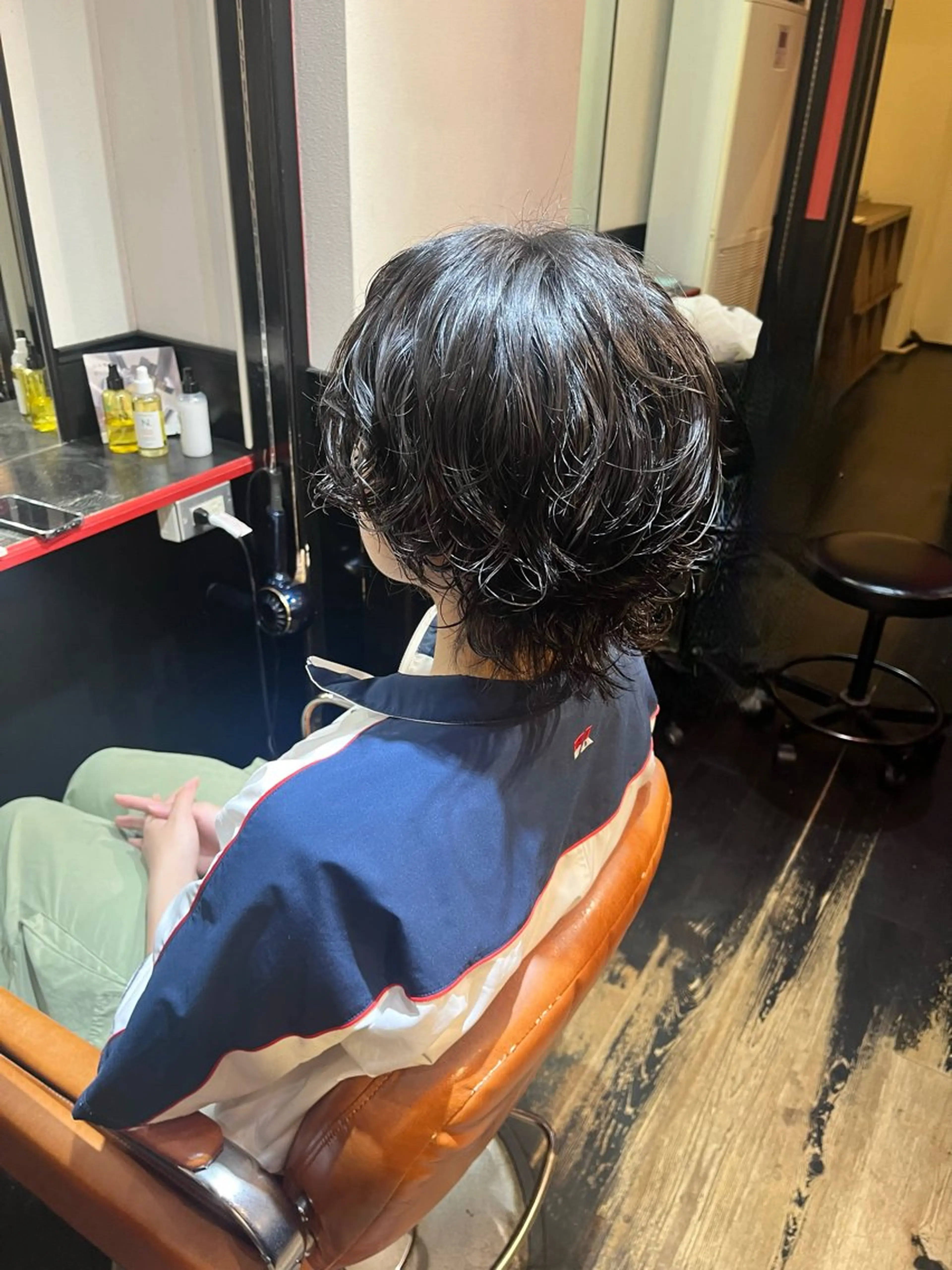 パーマ ウルフカット パーマ Hammer Smith所属・スズキ リコのヘアスタイル