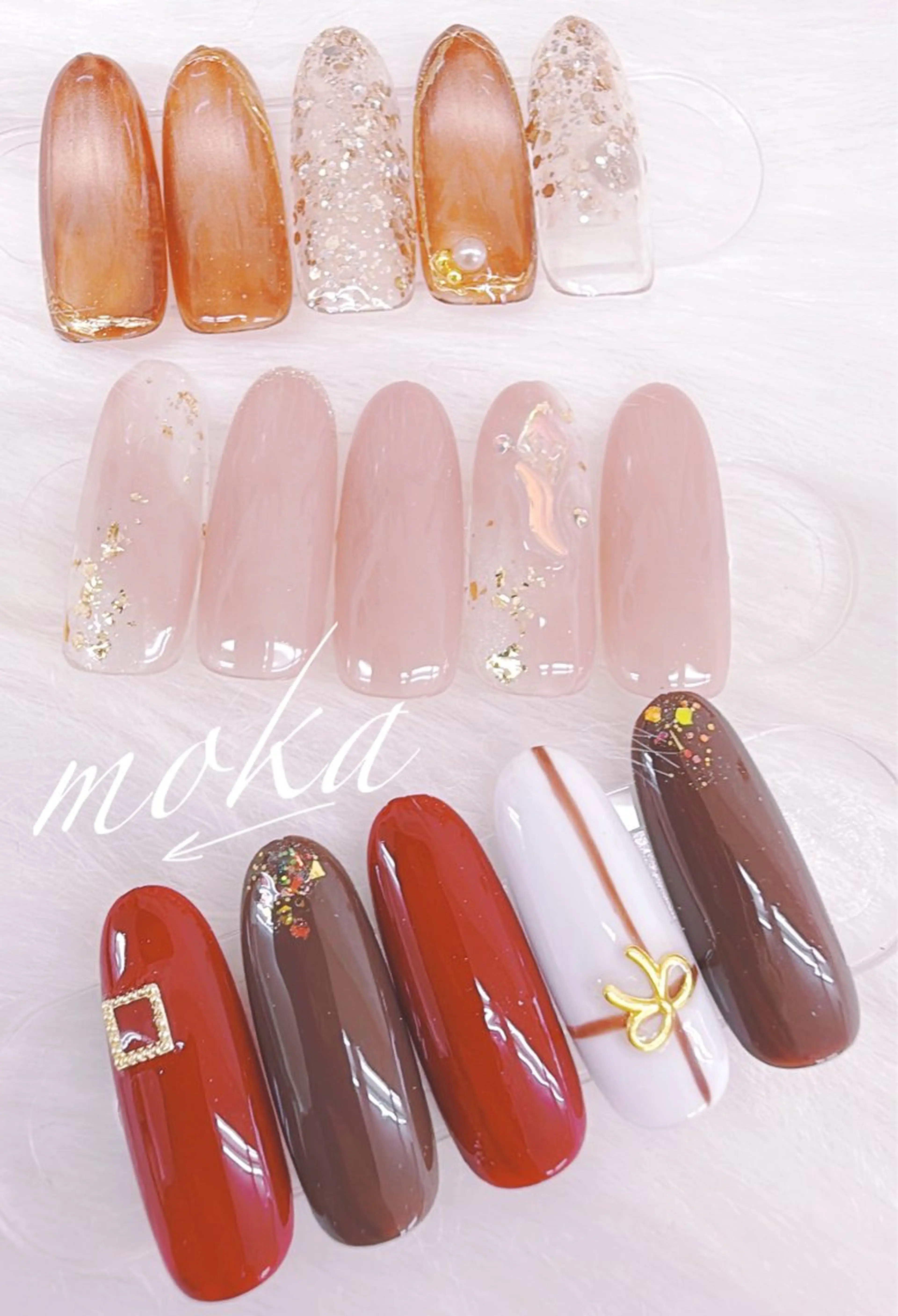 ネイル 胡蝶蘭レディーサロン NailMOKA所属・胡蝶蘭レディースサロ ンNailMOKAのネイルデザイン