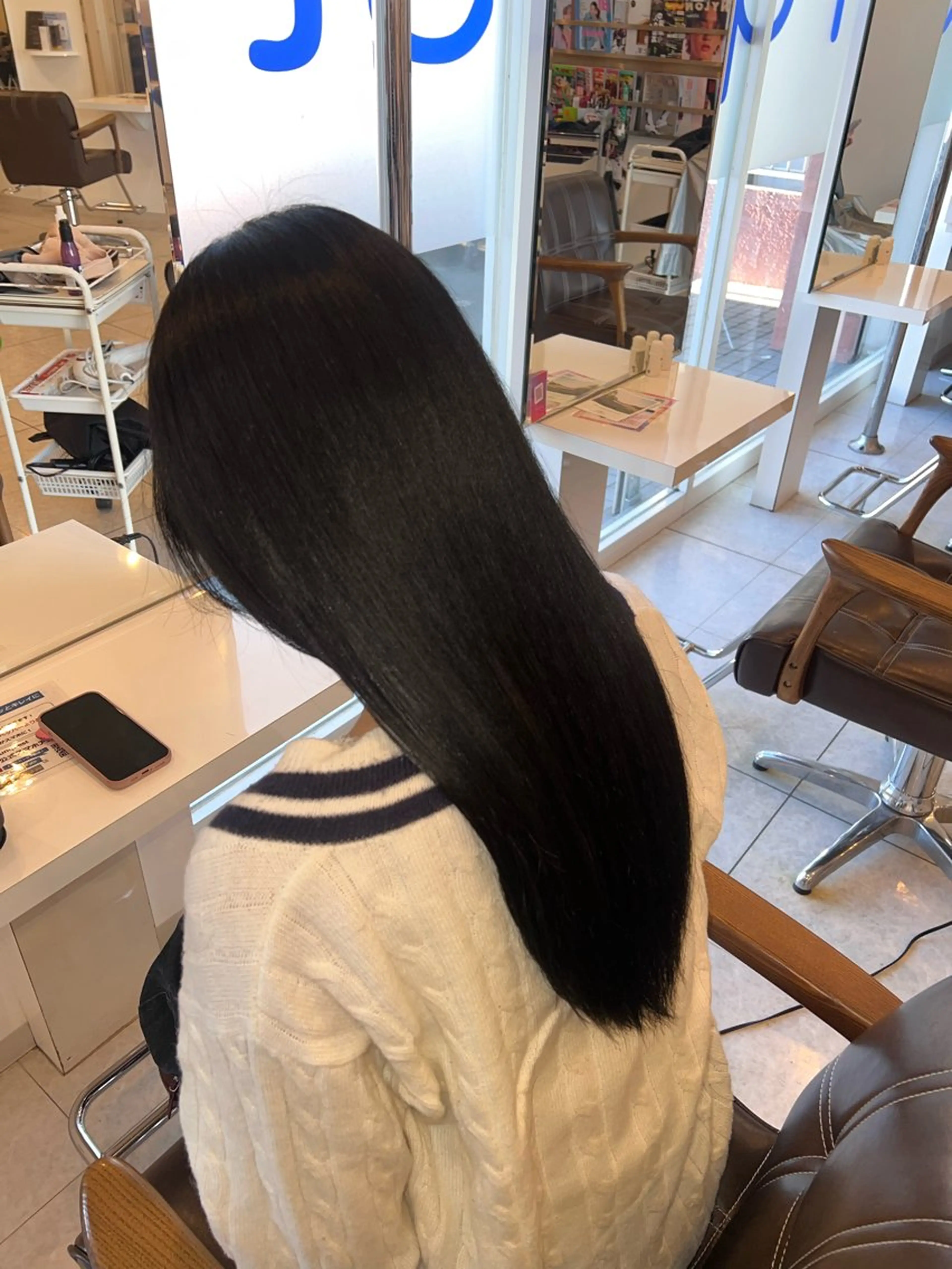 ロング sunquestみずほ台所属・韓国風ハイトーン ハヤタ💎のヘアスタイル