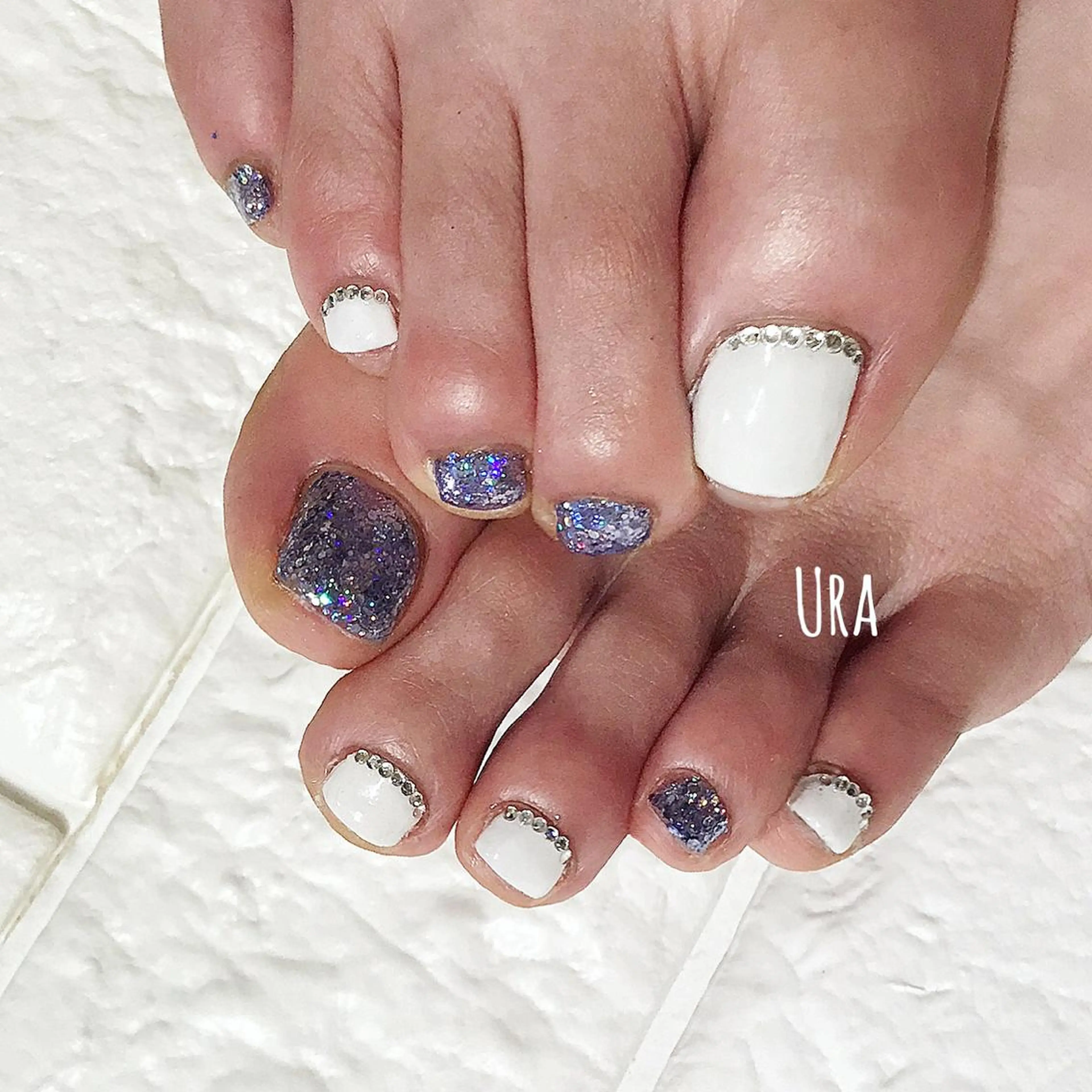 ネイル フットネイル UrakoNail 《nail》のネイルデザイン