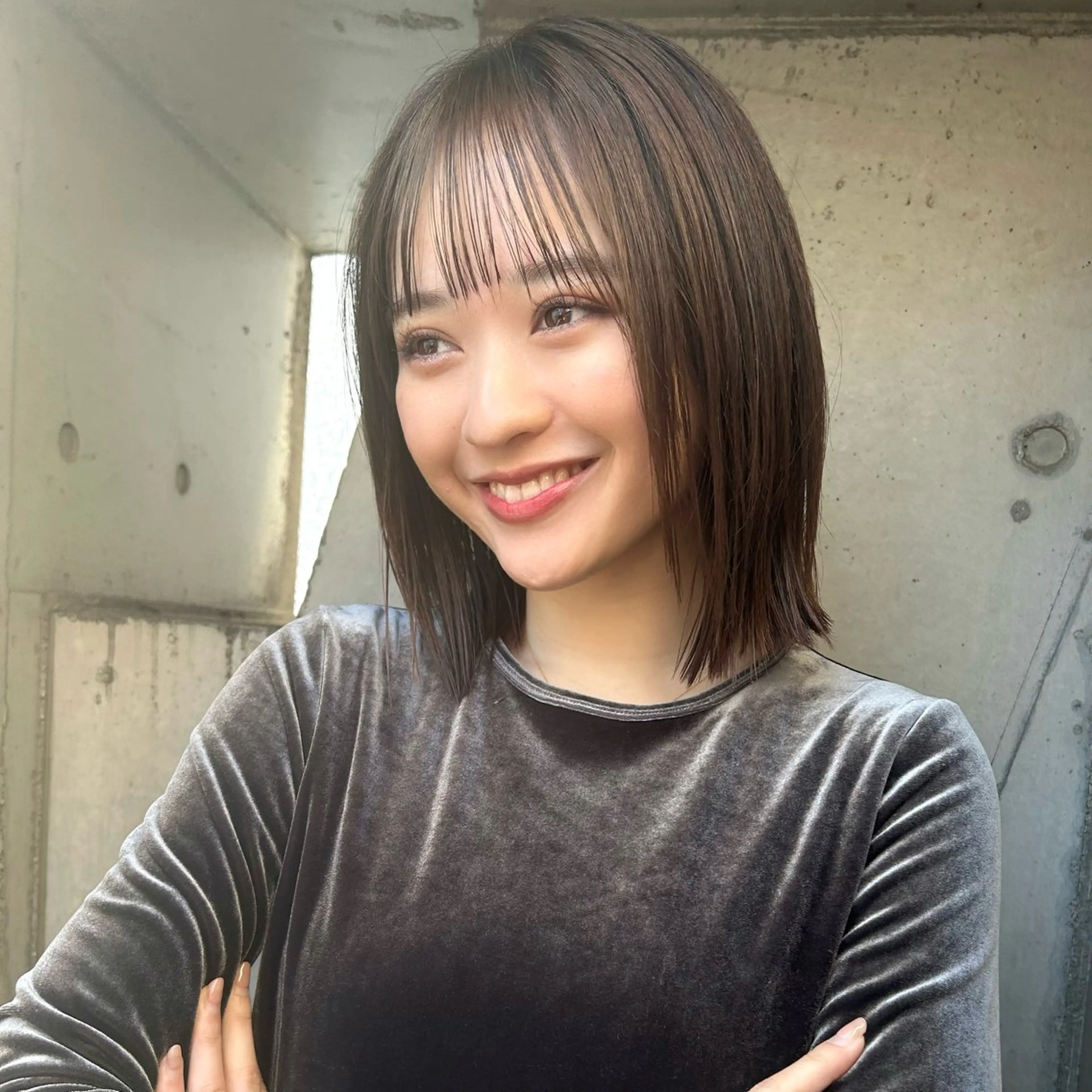 ミディアム カラー MINX aoyama所属・似合わせボブ/縮毛 矯正/りょうたのヘアスタイル