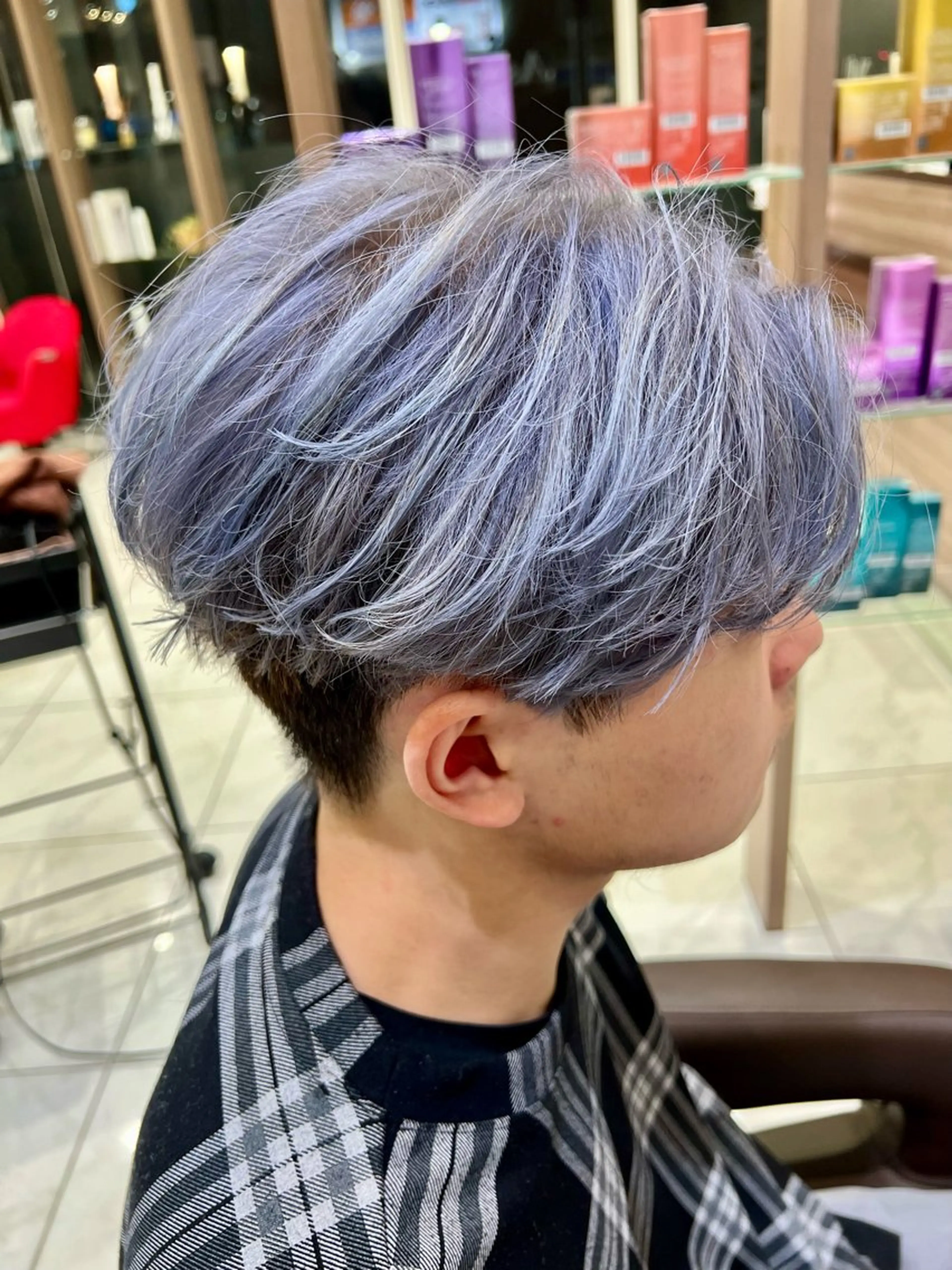 カラー メンズ ヘアカラー トリートメント メンズ縮毛矯正師/メ ンズパーマ/佐野友尉のヘアスタイル