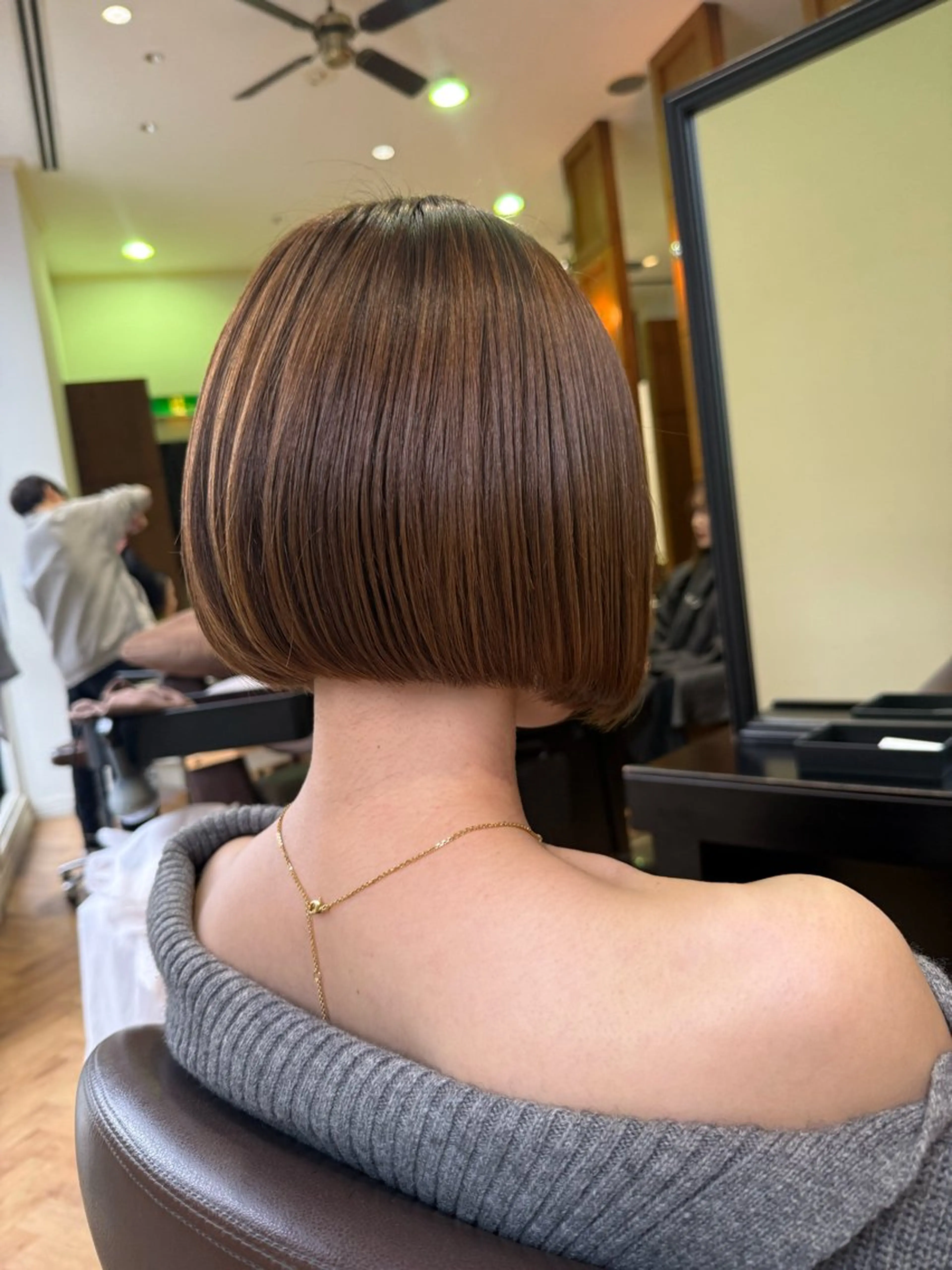 ショート ボブ 溝口 槙里也のヘアスタイル