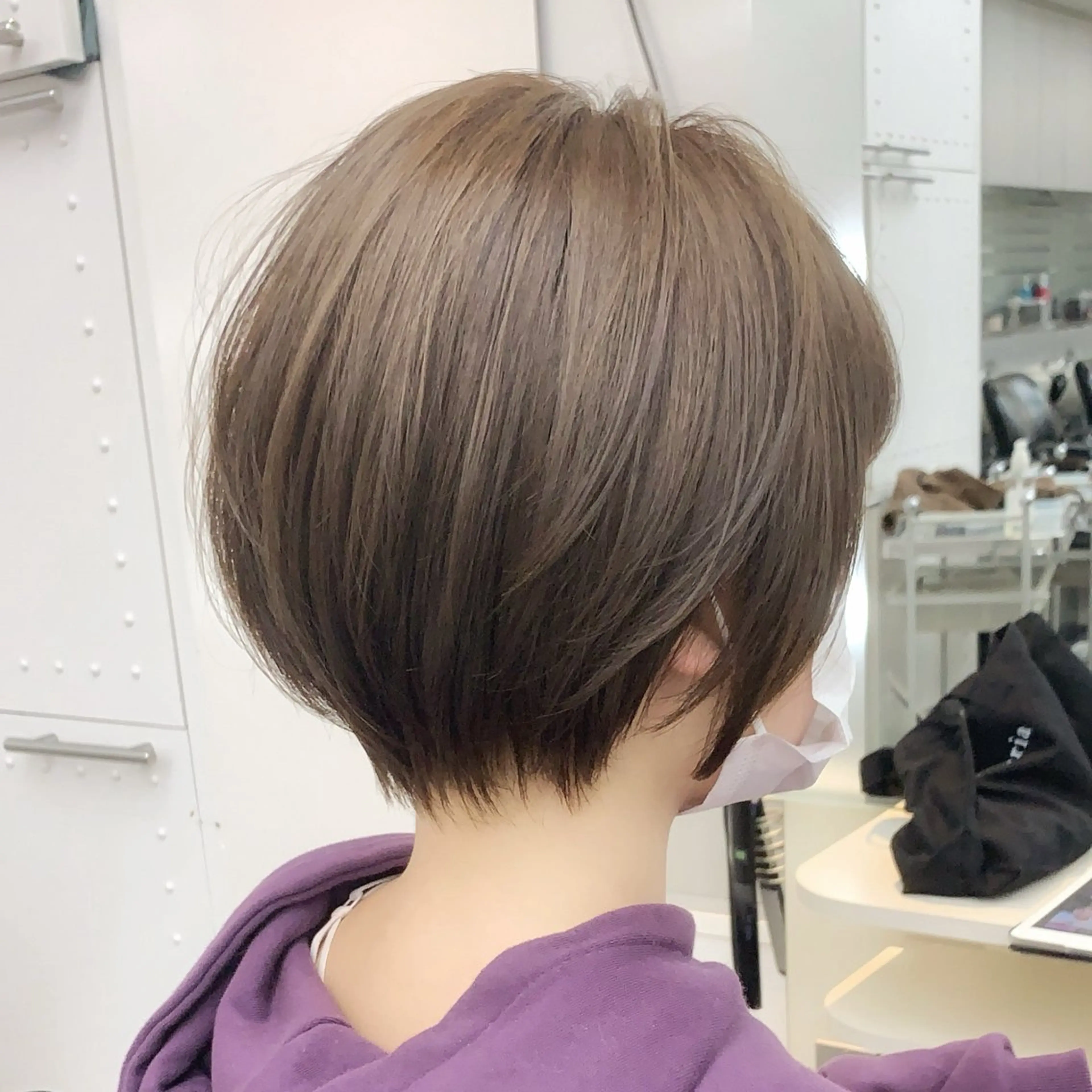 ショート Loom.by Sea【ルーム バイ シー】所属・松本元也✂️新宿 韓国風ボブ/ショートのヘアスタイル