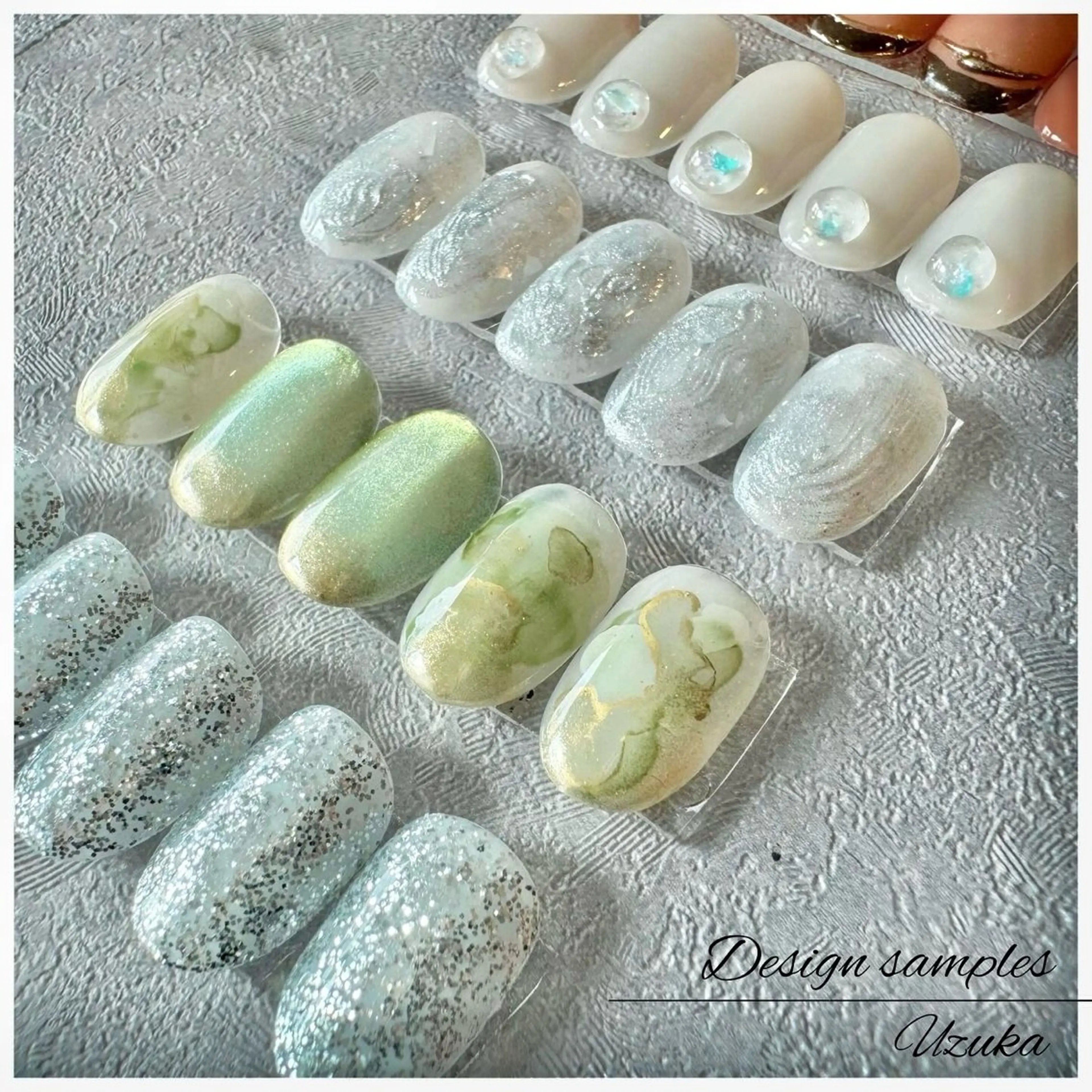 ネイル ニュアンスネイル ぷっくりネイル 【 enn 】 Uzuka Yukaのネイルデザイン