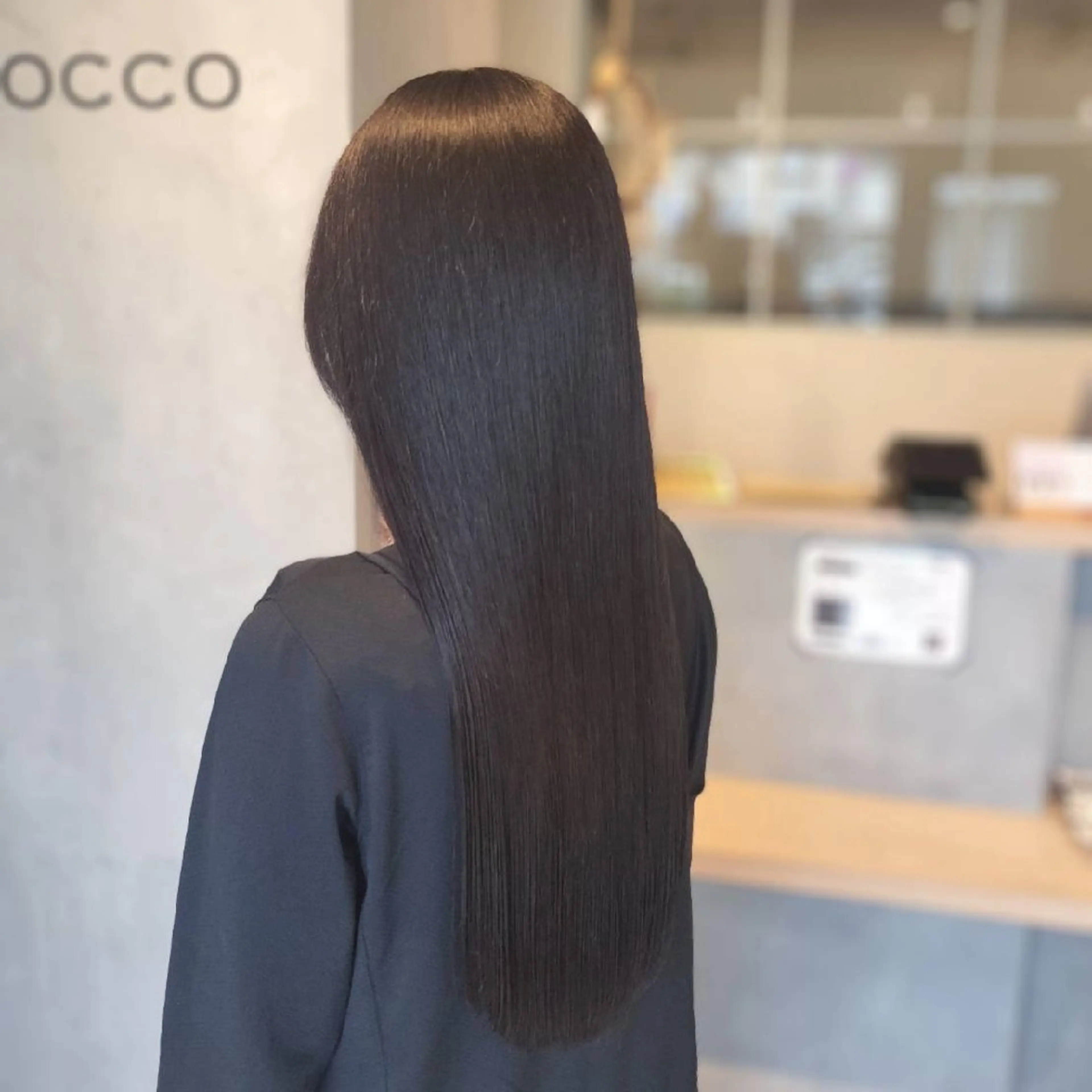 ロング ヘアカラー ROCCO ひなこのヘアスタイル