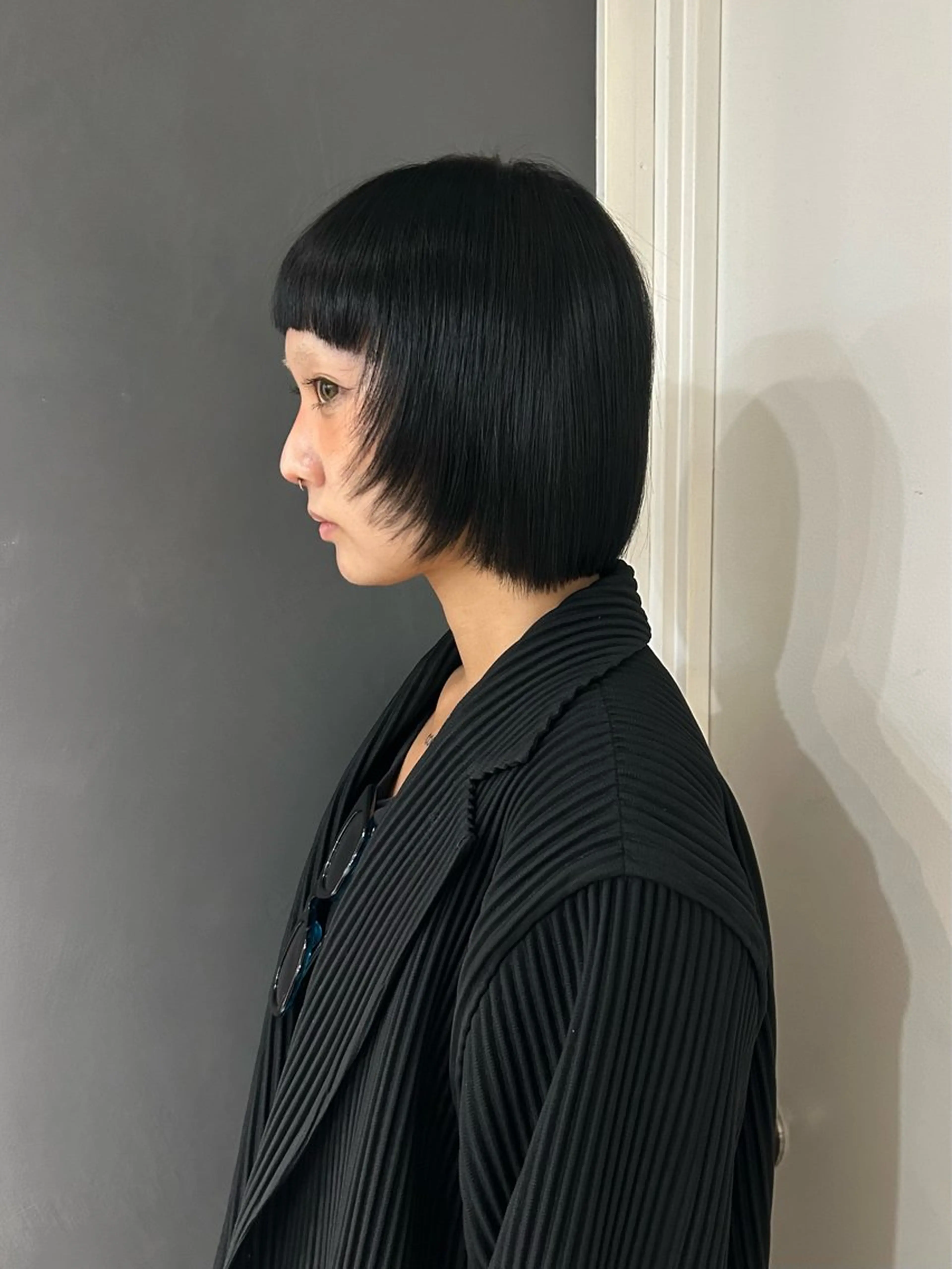 ショート カット ヘアカラー トリートメント cien 【堀江】 eri bobのヘアスタイル