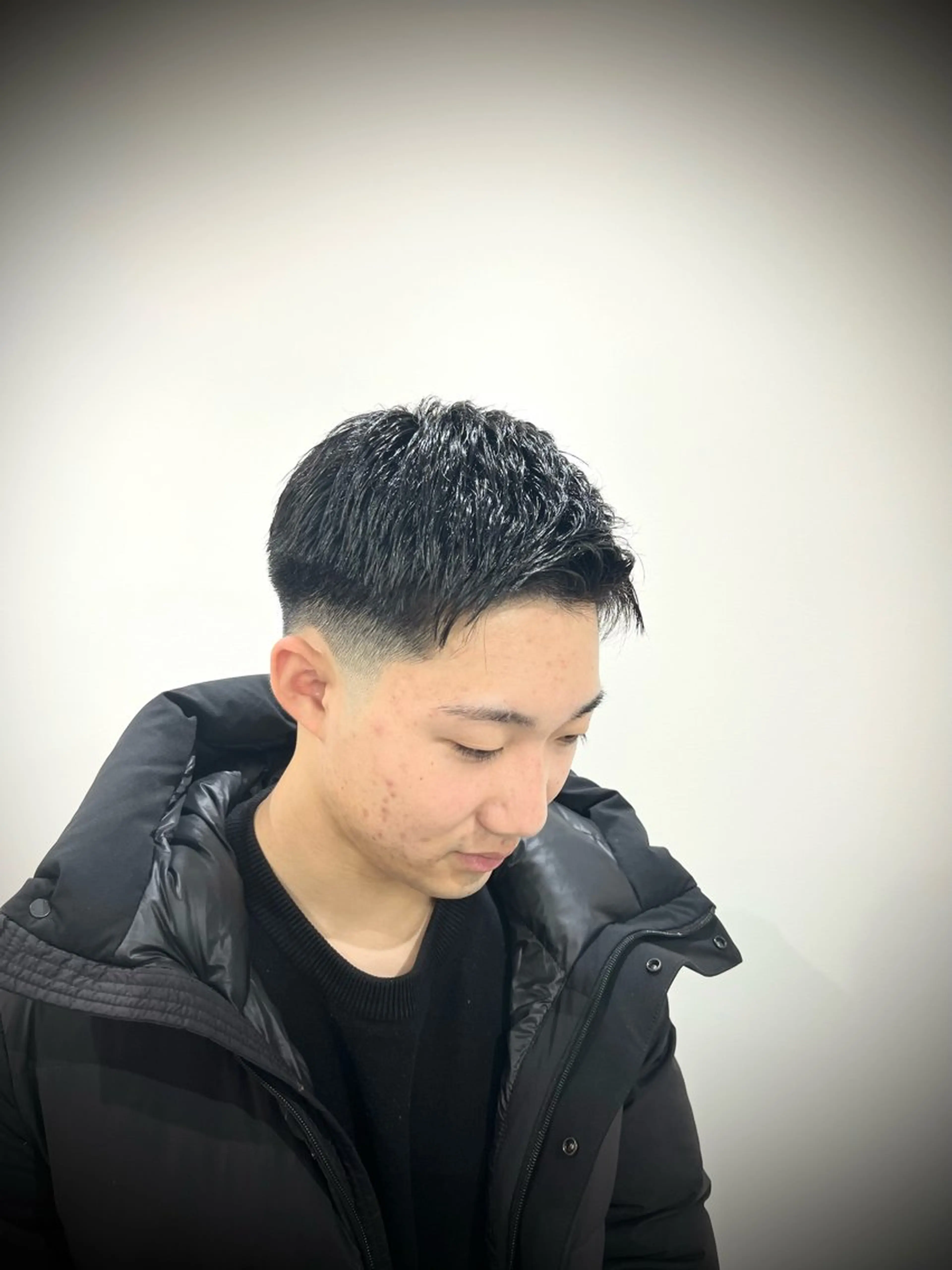 ショート メンズ ビジネス フェードカット 刈り上げ ショートヘア カット 【メンズ特化】金沢 /片町　髙木　功基のヘアスタイル