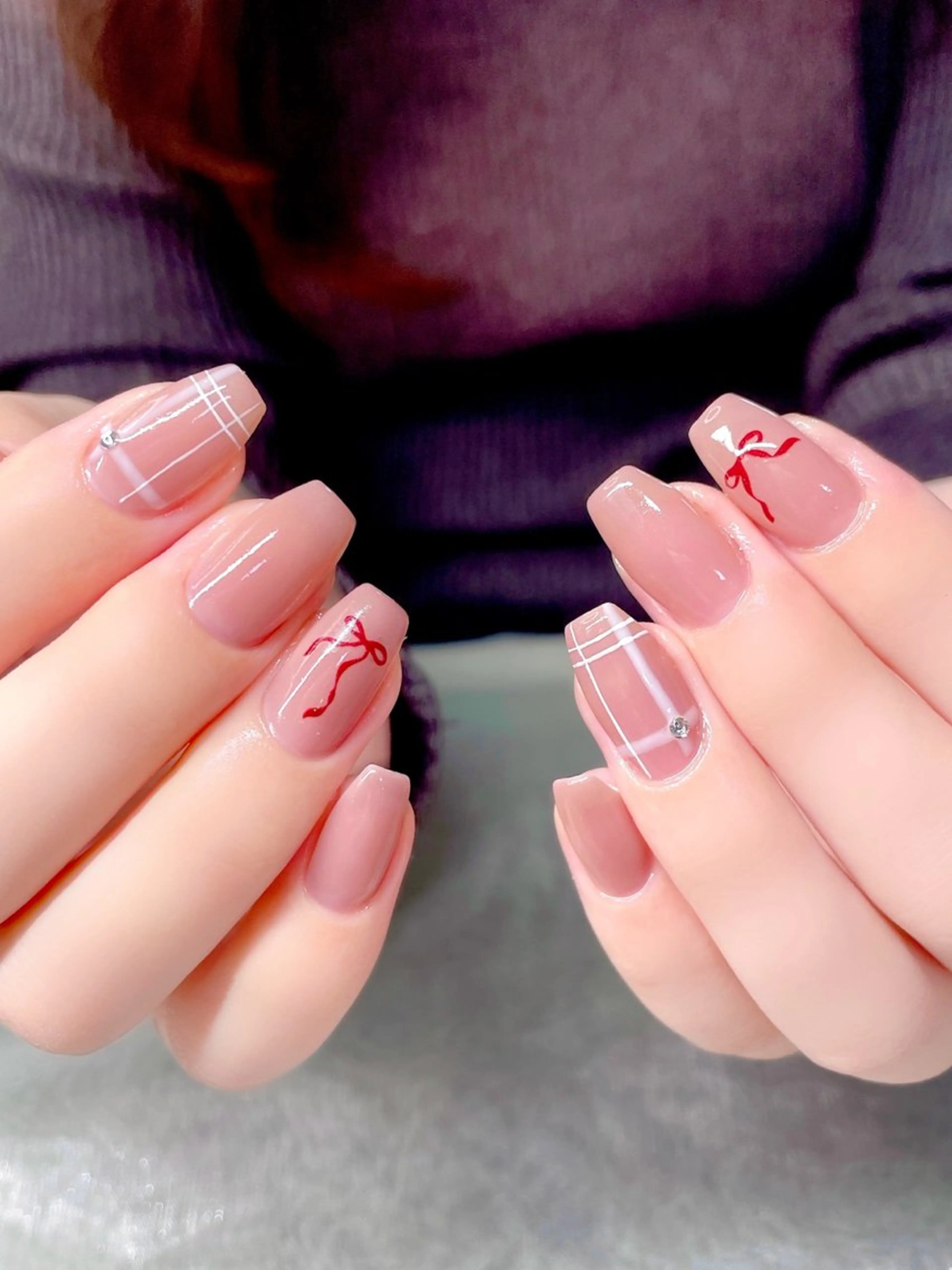 ネイル ストーンネイル ハンドネイル Nailist SUZU所属・Nailist suzuのネイルデザイン