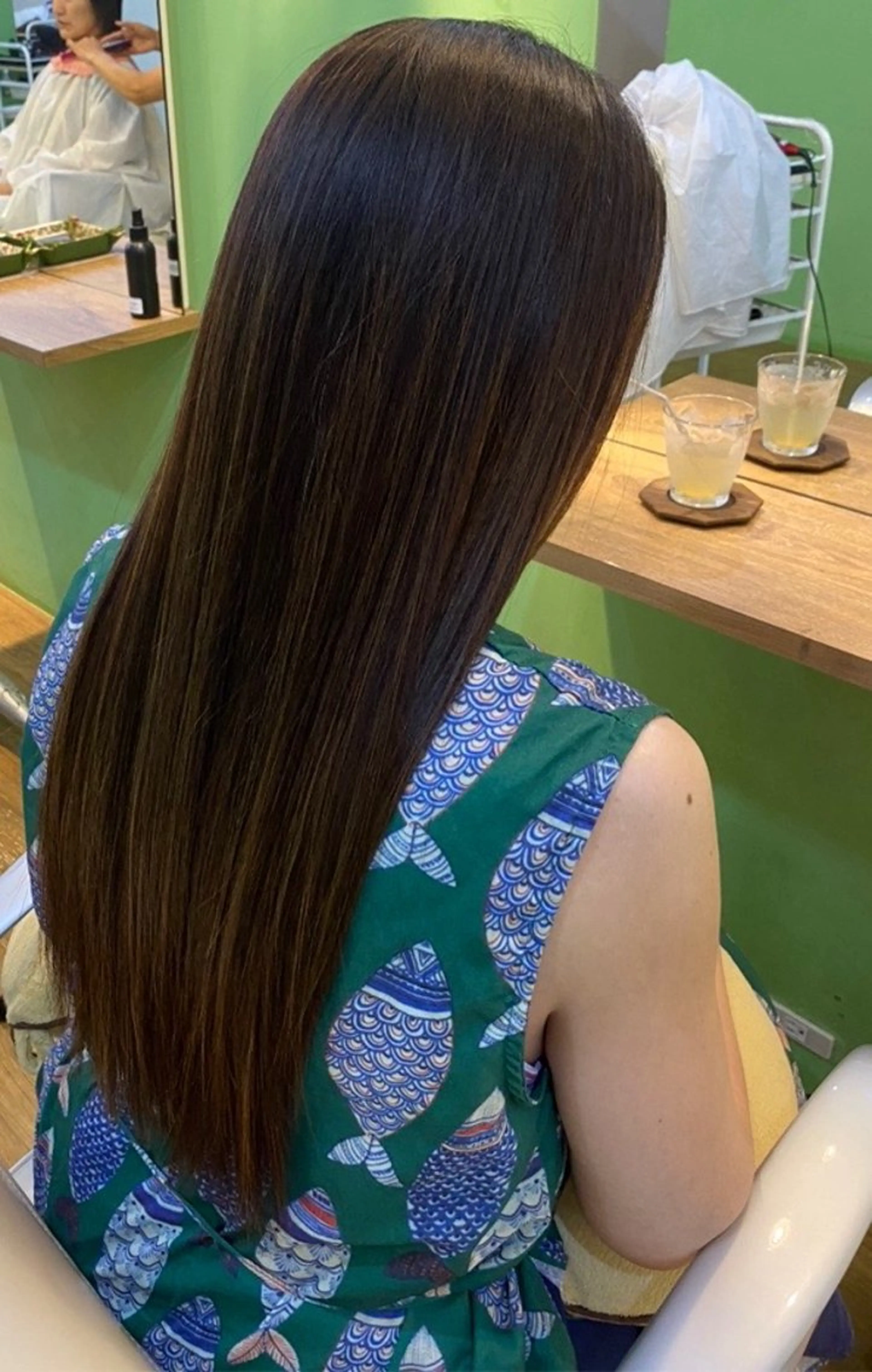 ロング カラー メンズ特化 エシカル　松原大将のヘアスタイル