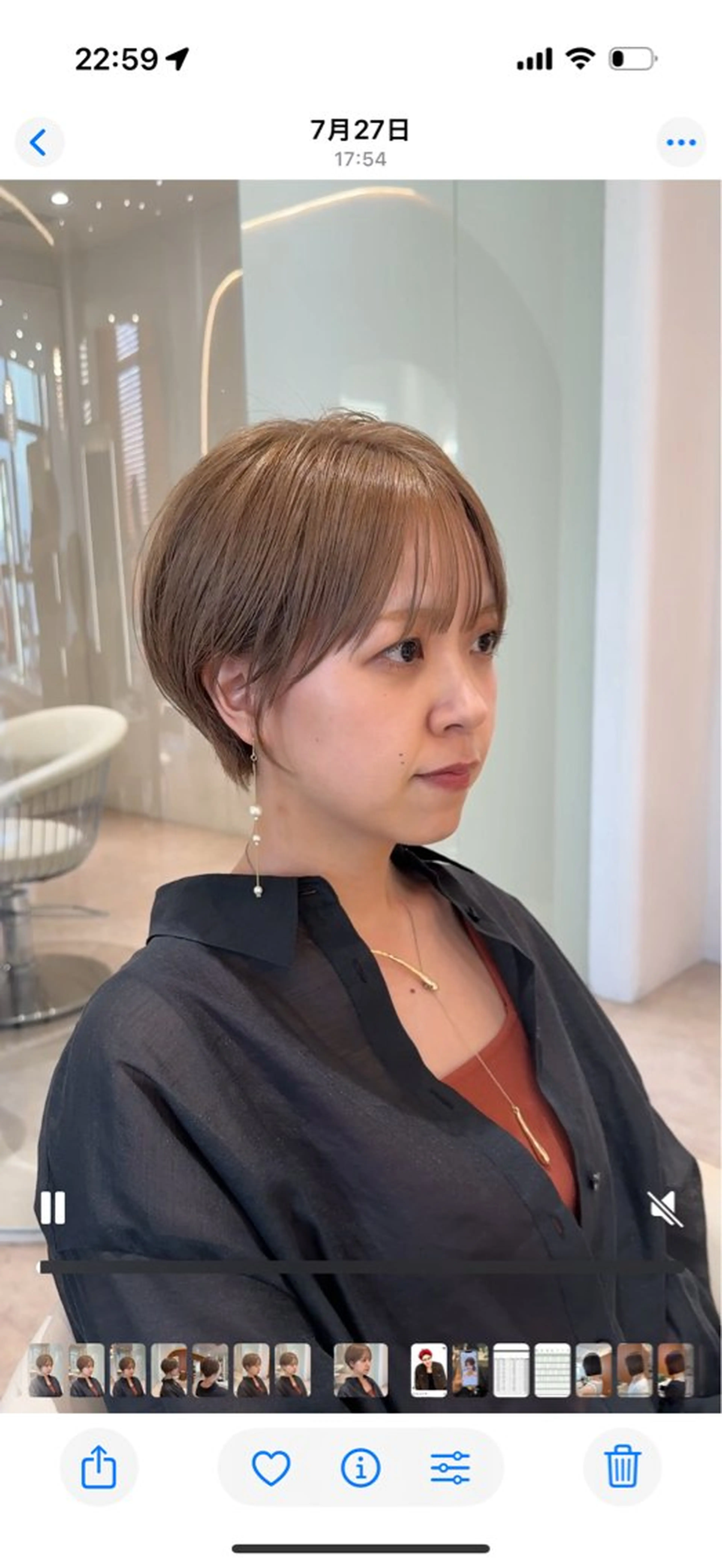 ショート カラー ショートボブ ショートレイヤー ハンサムショート 丸みショート ボブ カット ヘアカラー トリートメント 渋谷ボブ/ショート 特化田中航平のヘアスタイル