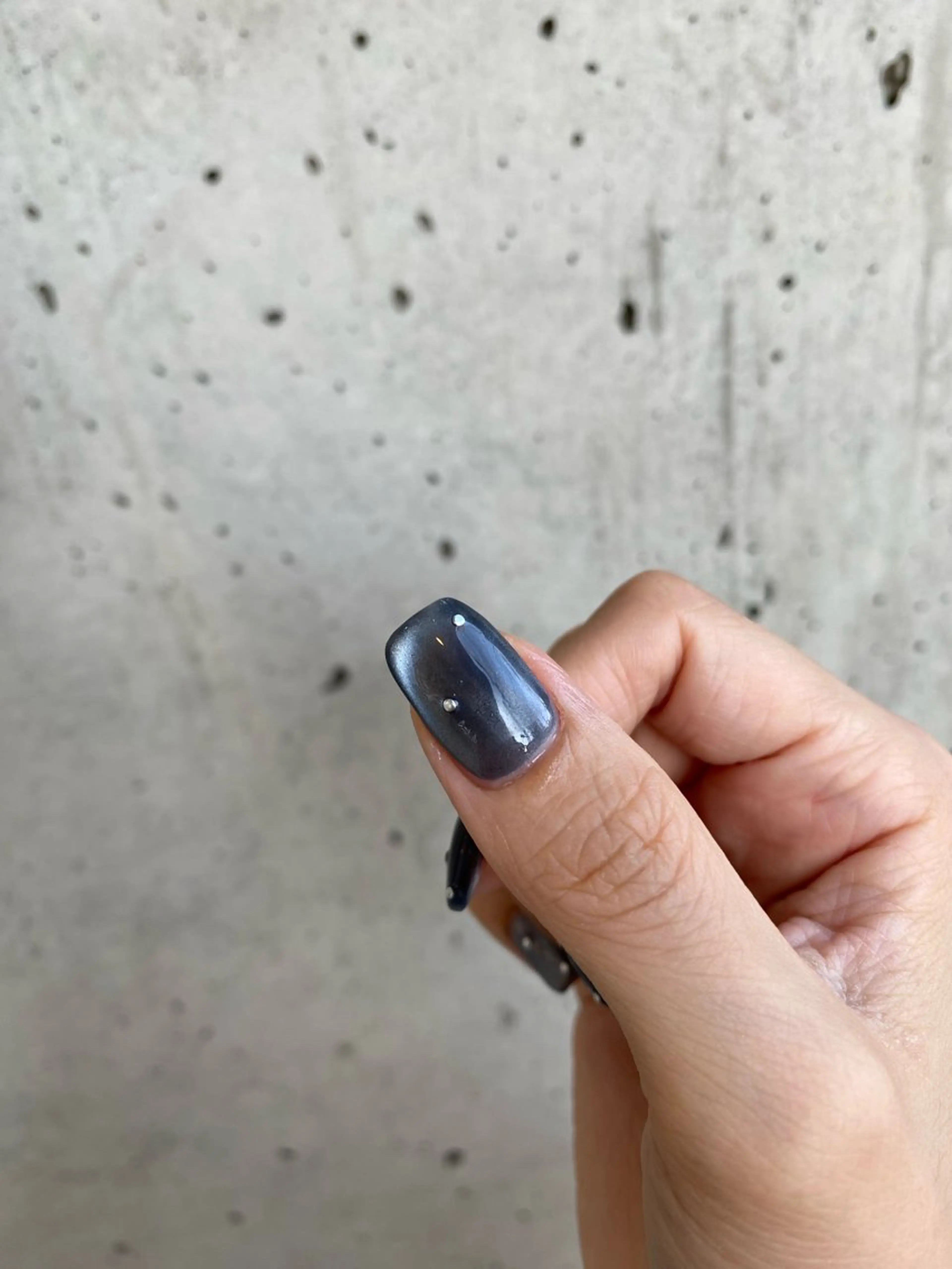 ネイル ジェルネイル マグネットネイル ニュアンスネイル ワンカラーネイル パラジェル 草加ニュアンスネイル 🌚hersのネイルデザイン