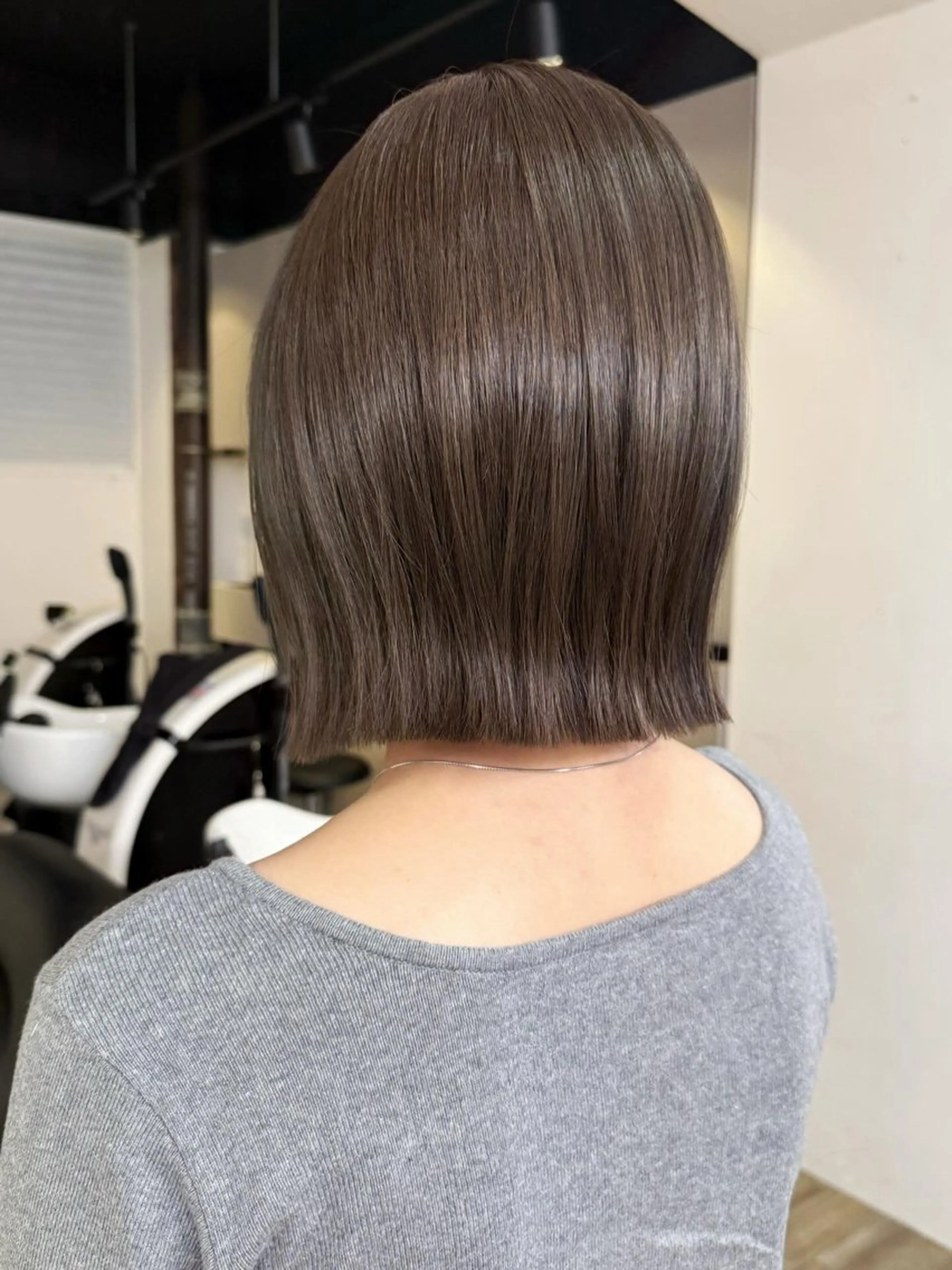 ショート カット ヘアカラー トリートメント ♡アヤメ/レイヤー ボブ♡渋谷のヘアスタイル