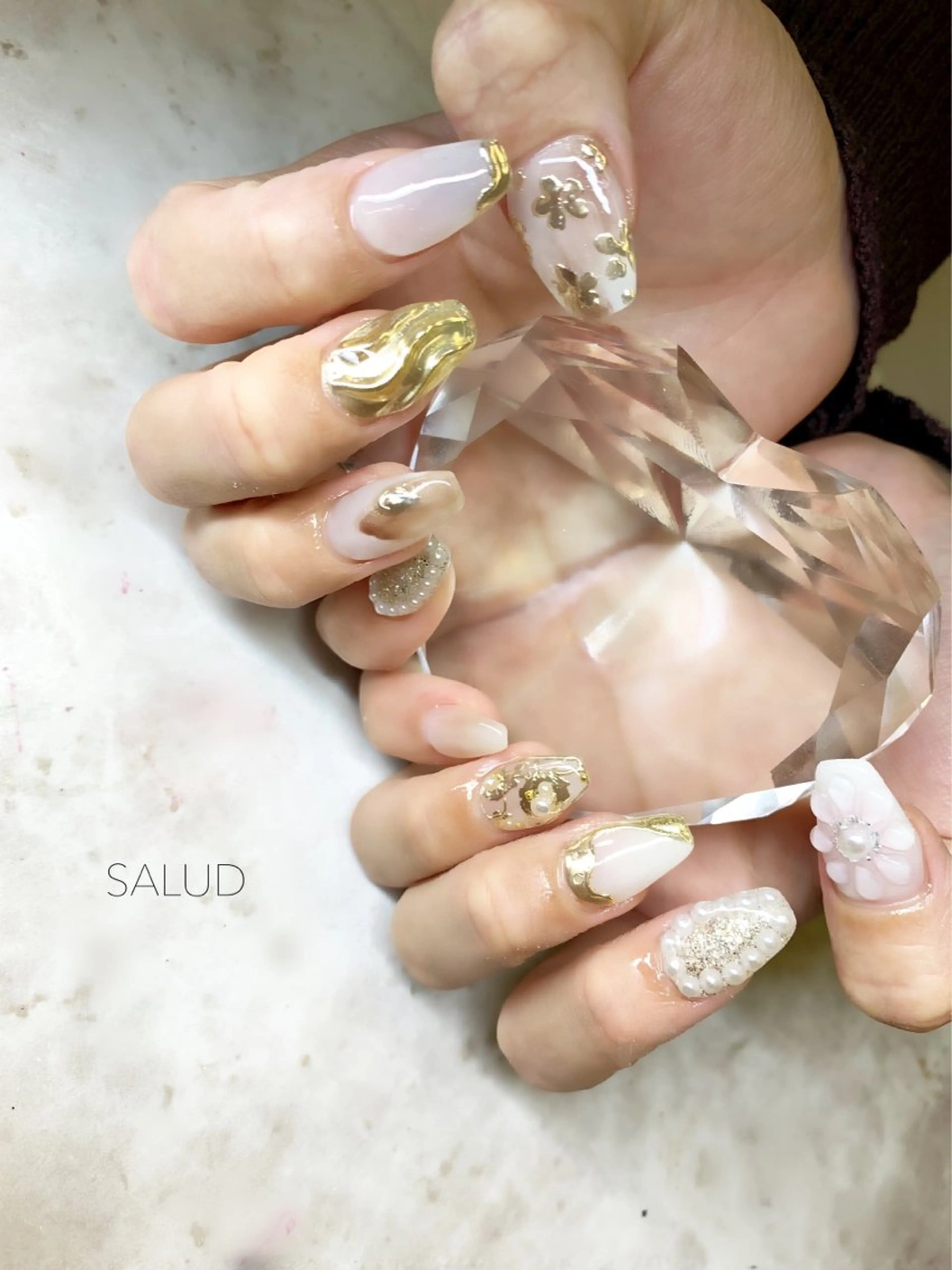 ネイル ハンドネイル Nail Salon SALUDのネイルデザイン