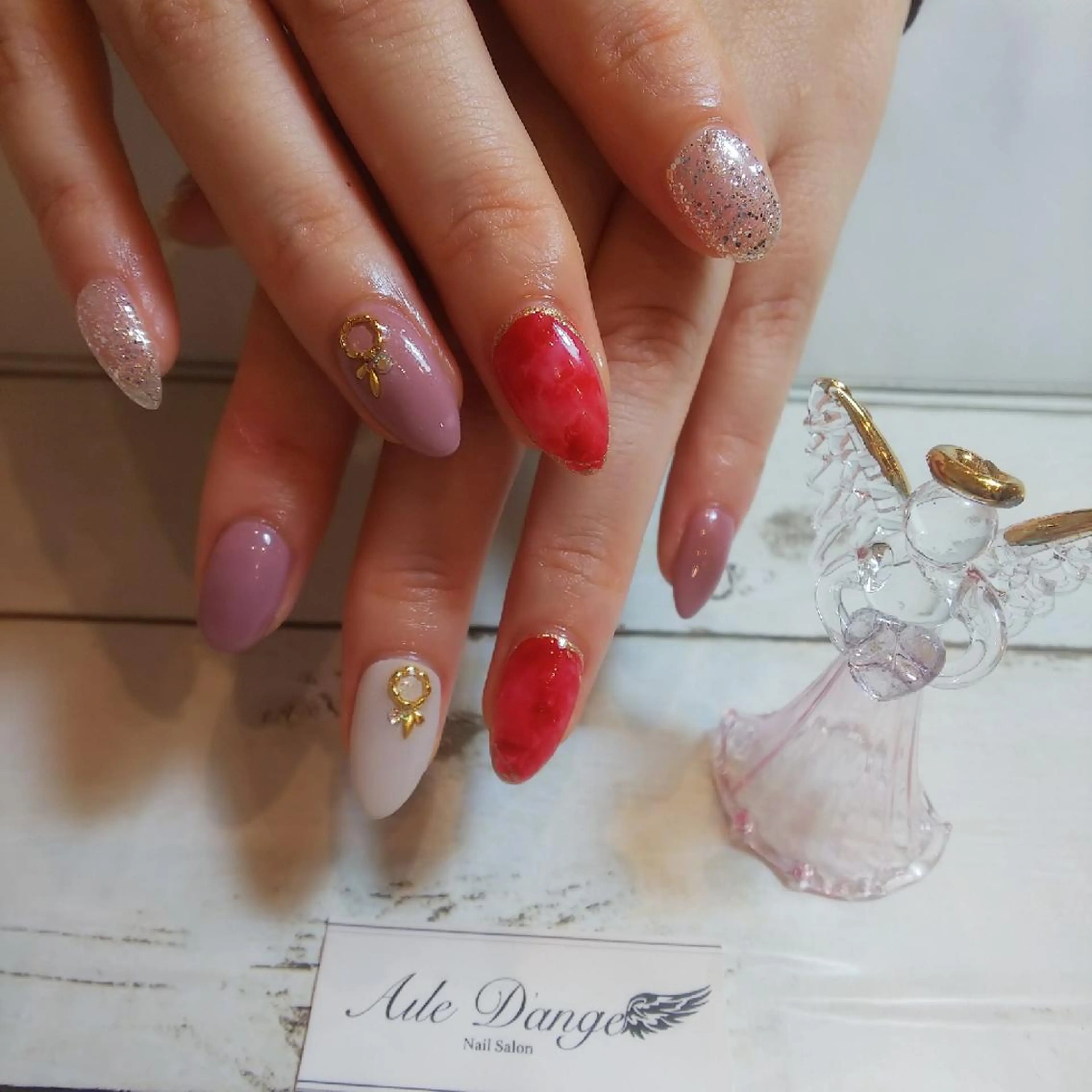 ネイル ハンドネイル AileD'ange所属・M, masakiのネイルデザイン