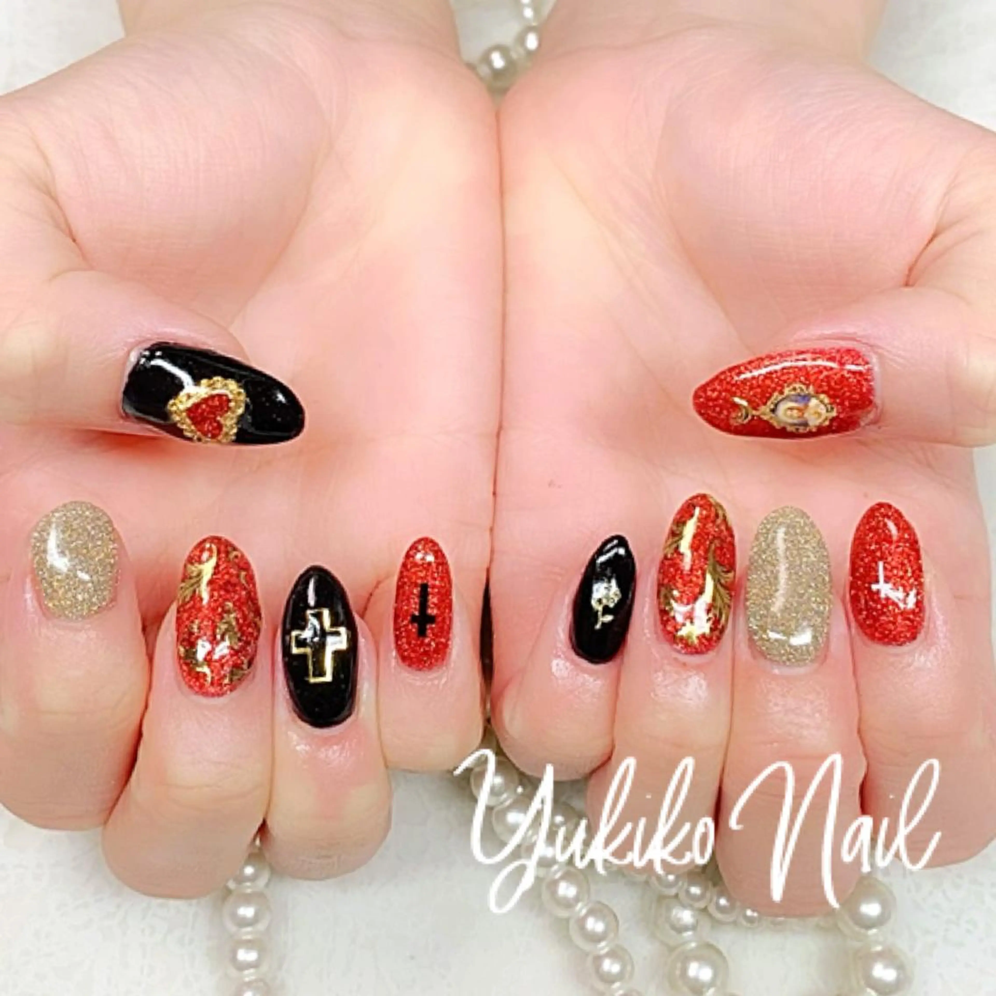 ネイル 持ち込み ハンドネイル ユキコ ネイルのネイルデザイン