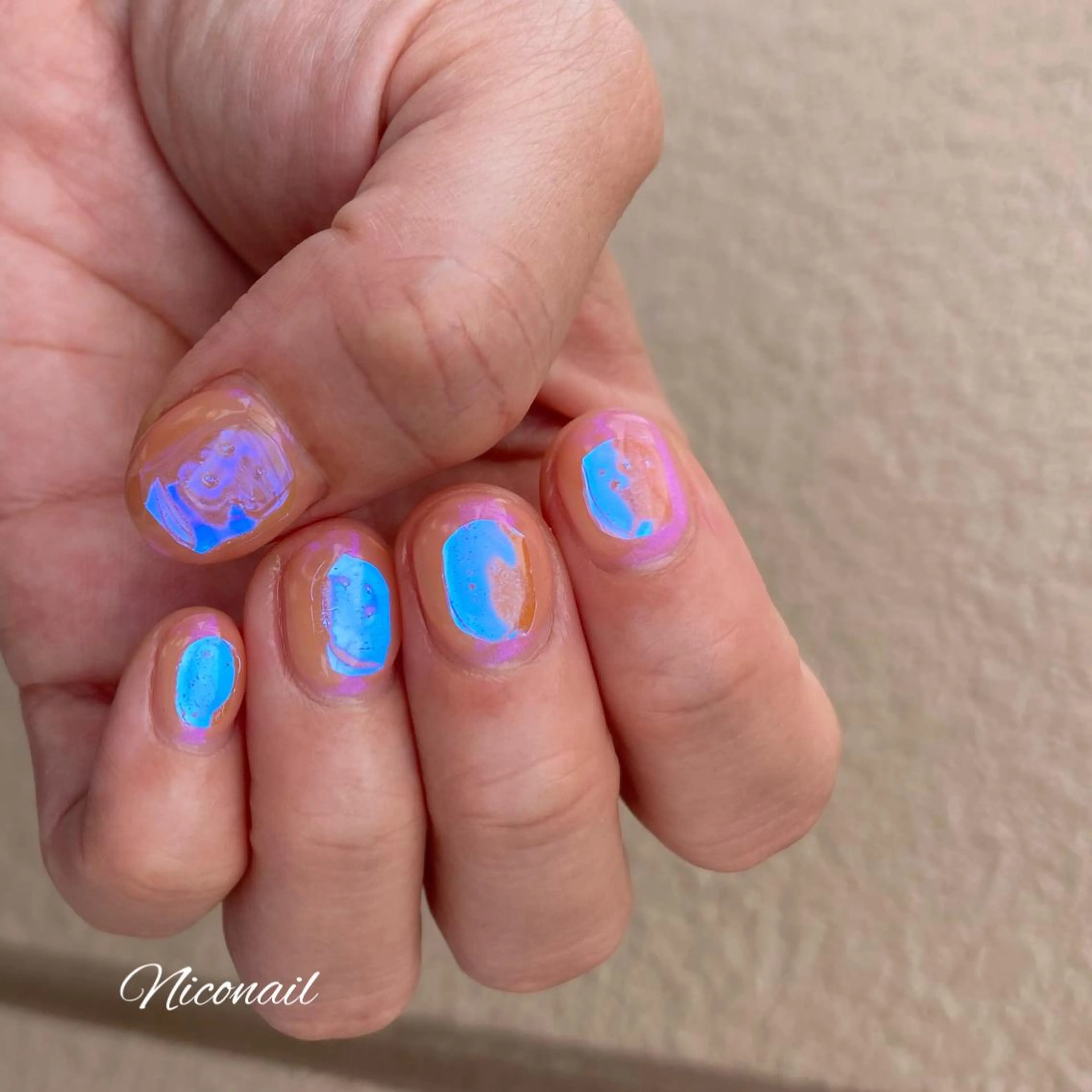 ショート ネイル Niconail ☆ 仙川/ Aiのネイルデザイン