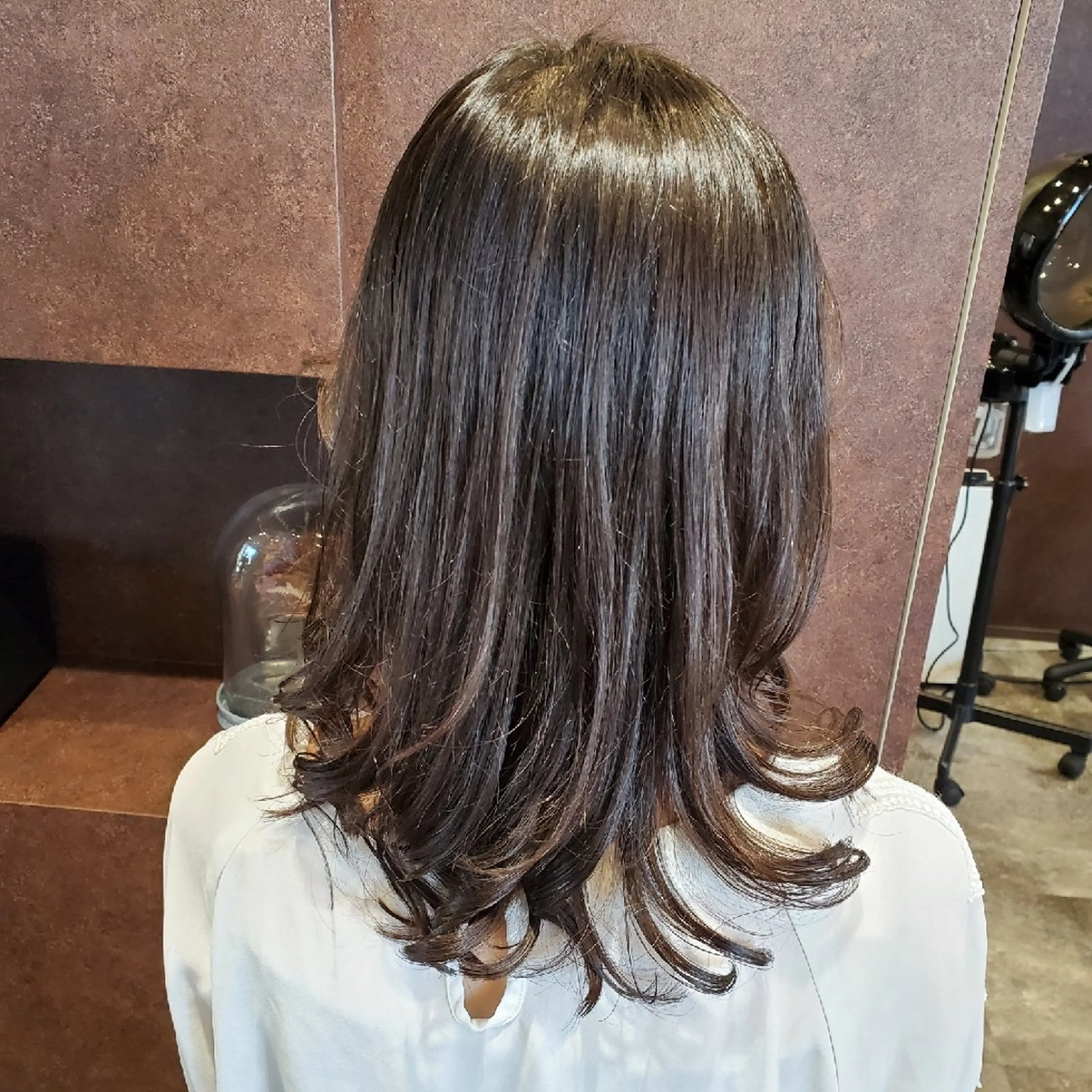 セミロング LORE　minatomirai所属・takeuchi 🐒のヘアスタイル