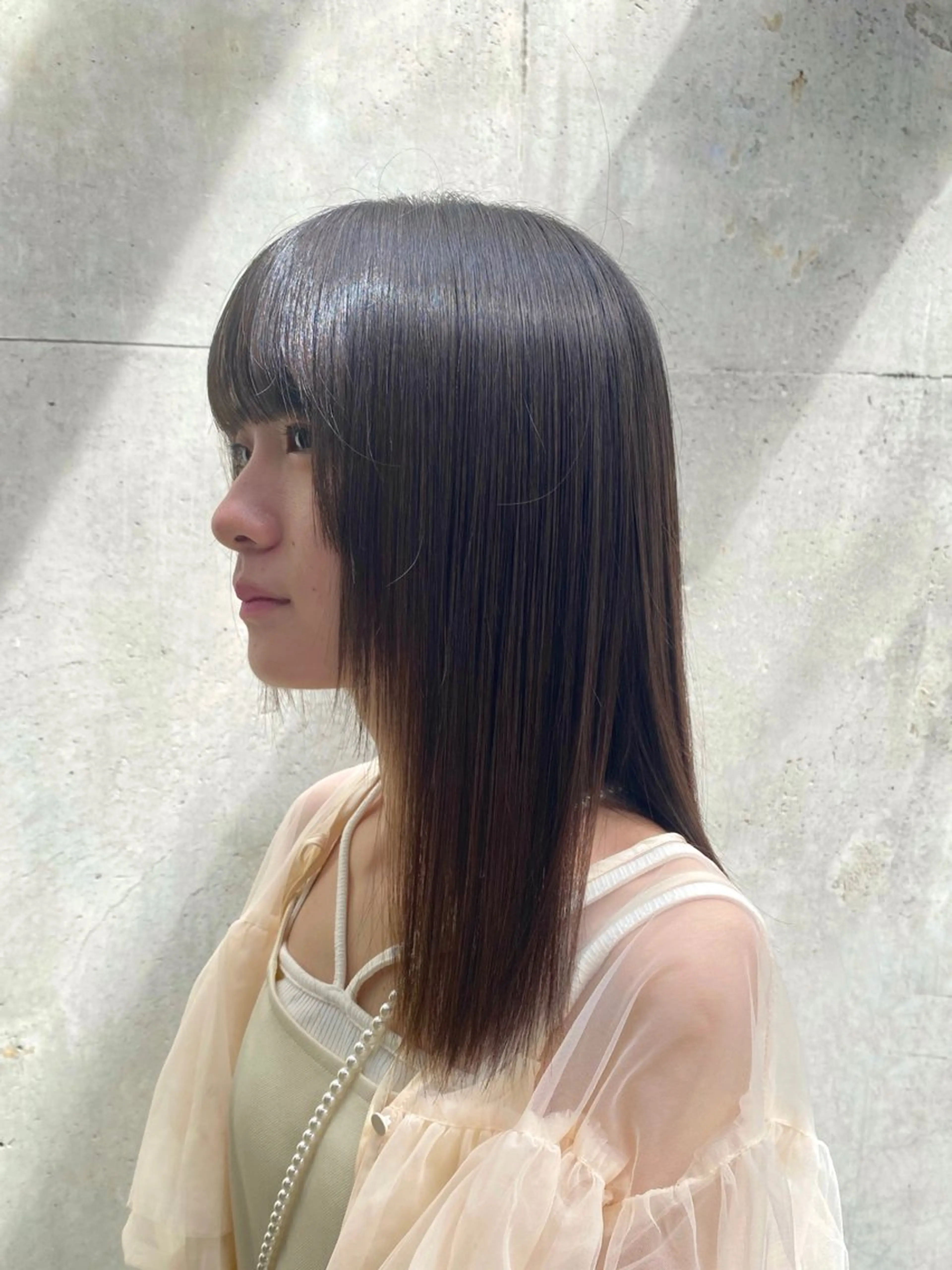 ロング トリートメント 栗崎 菜弥のヘアスタイル
