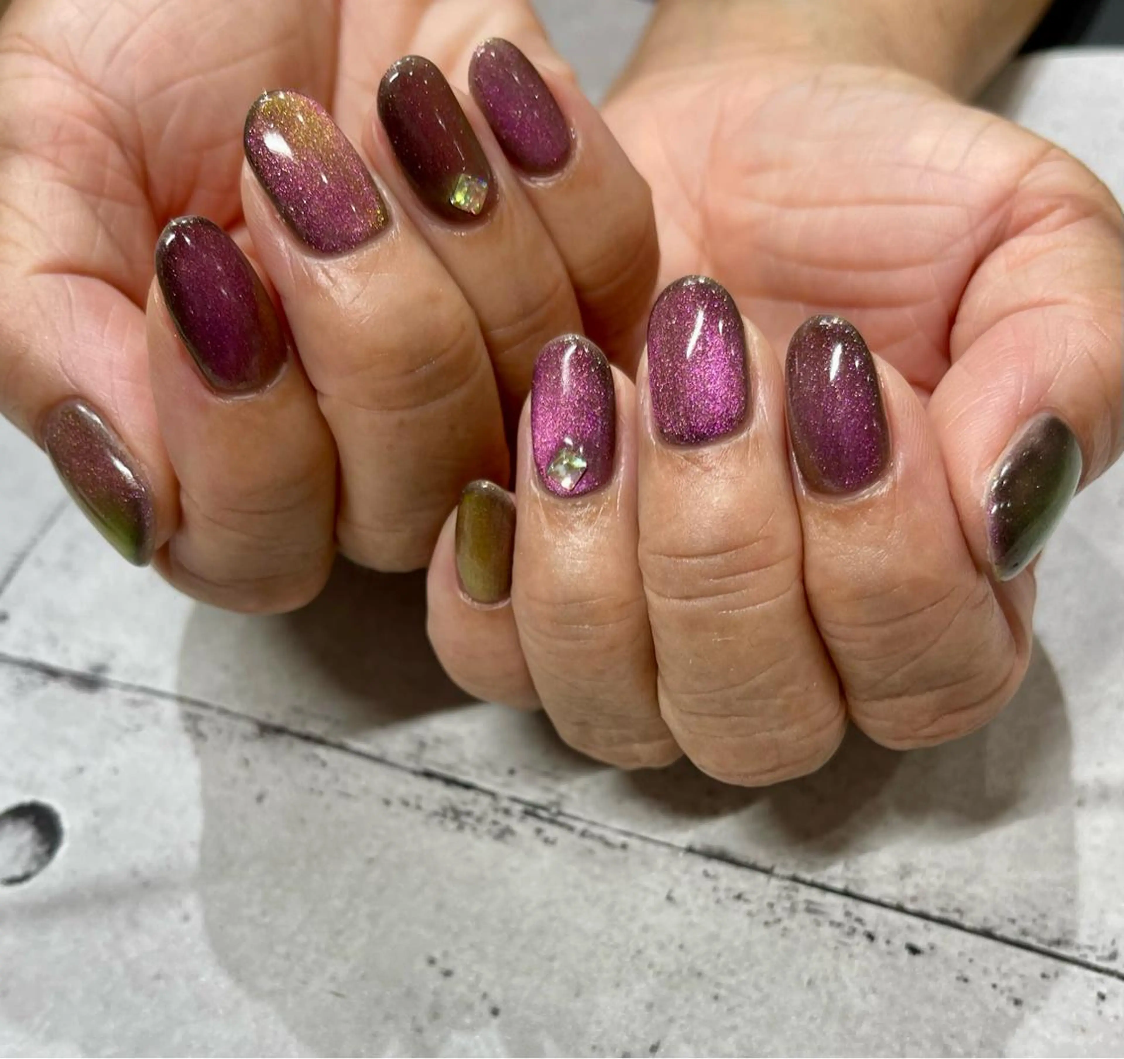 ネイル ハンドネイル Glück...所属・kohashi miwaのネイルデザイン