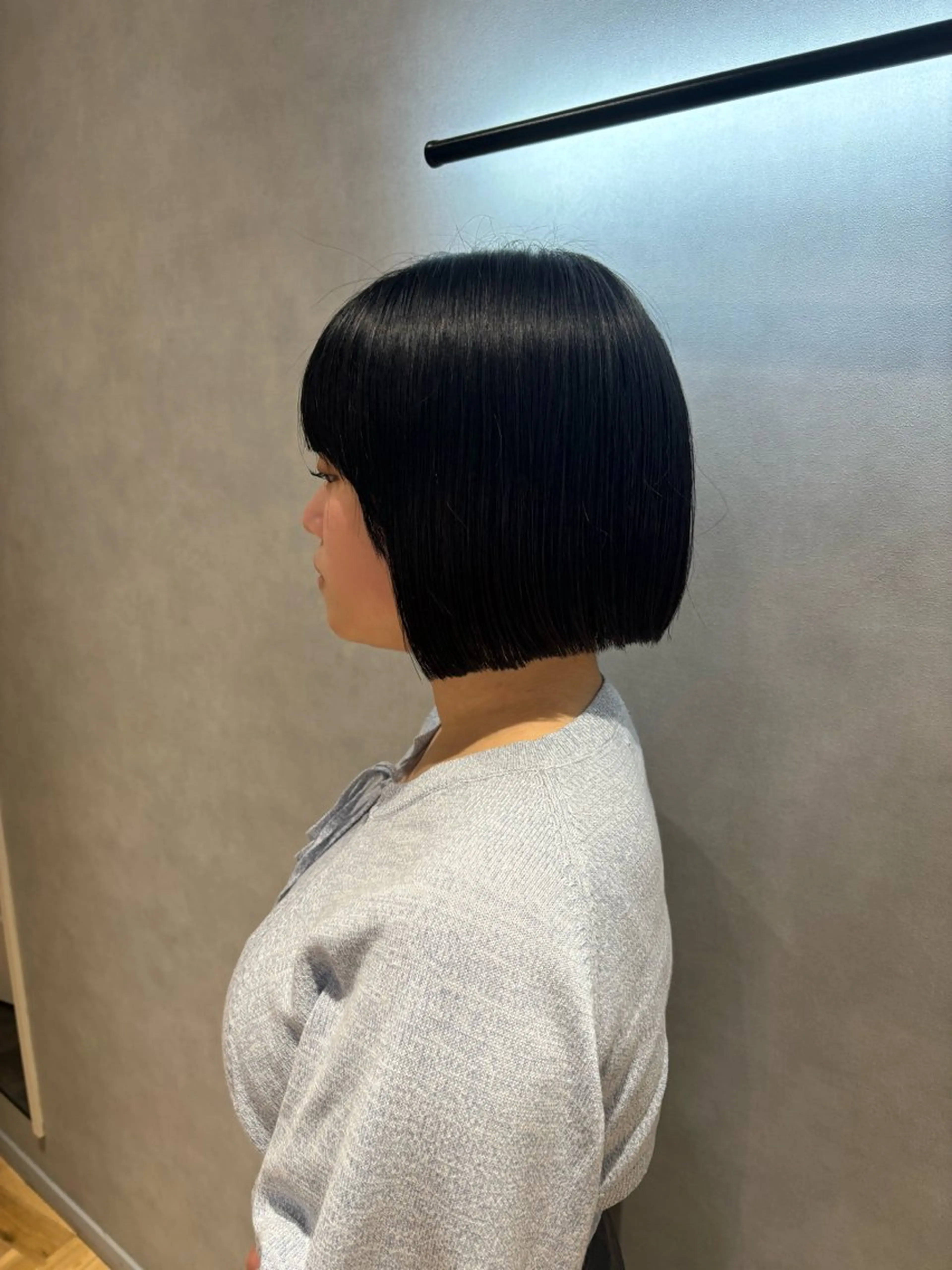 ショート ボブ 重里 瑠花のヘアスタイル