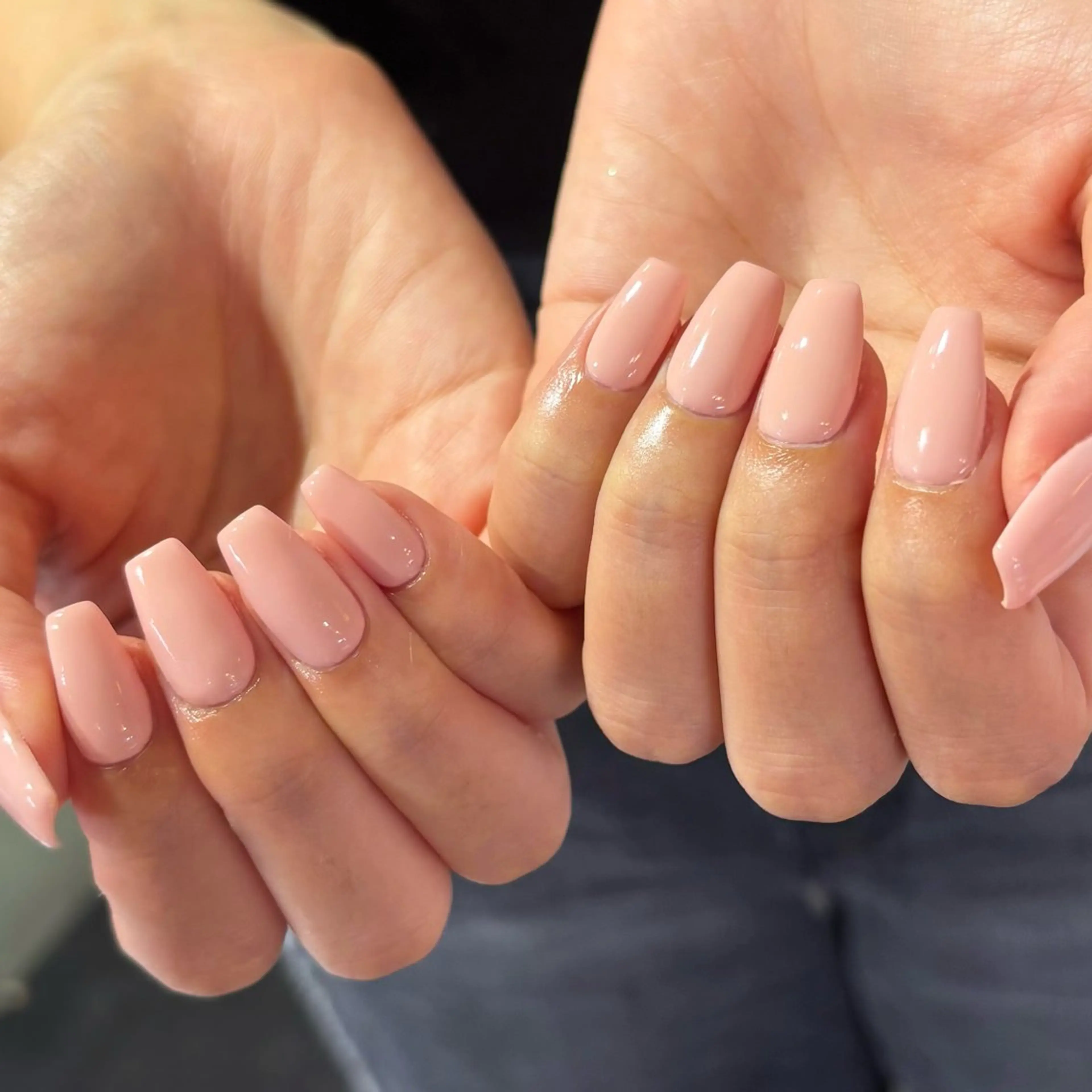 ネイル ワンカラーネイル ピンク ハンドネイル ナカエ🐈‍⬛ ／relownailのネイルデザイン