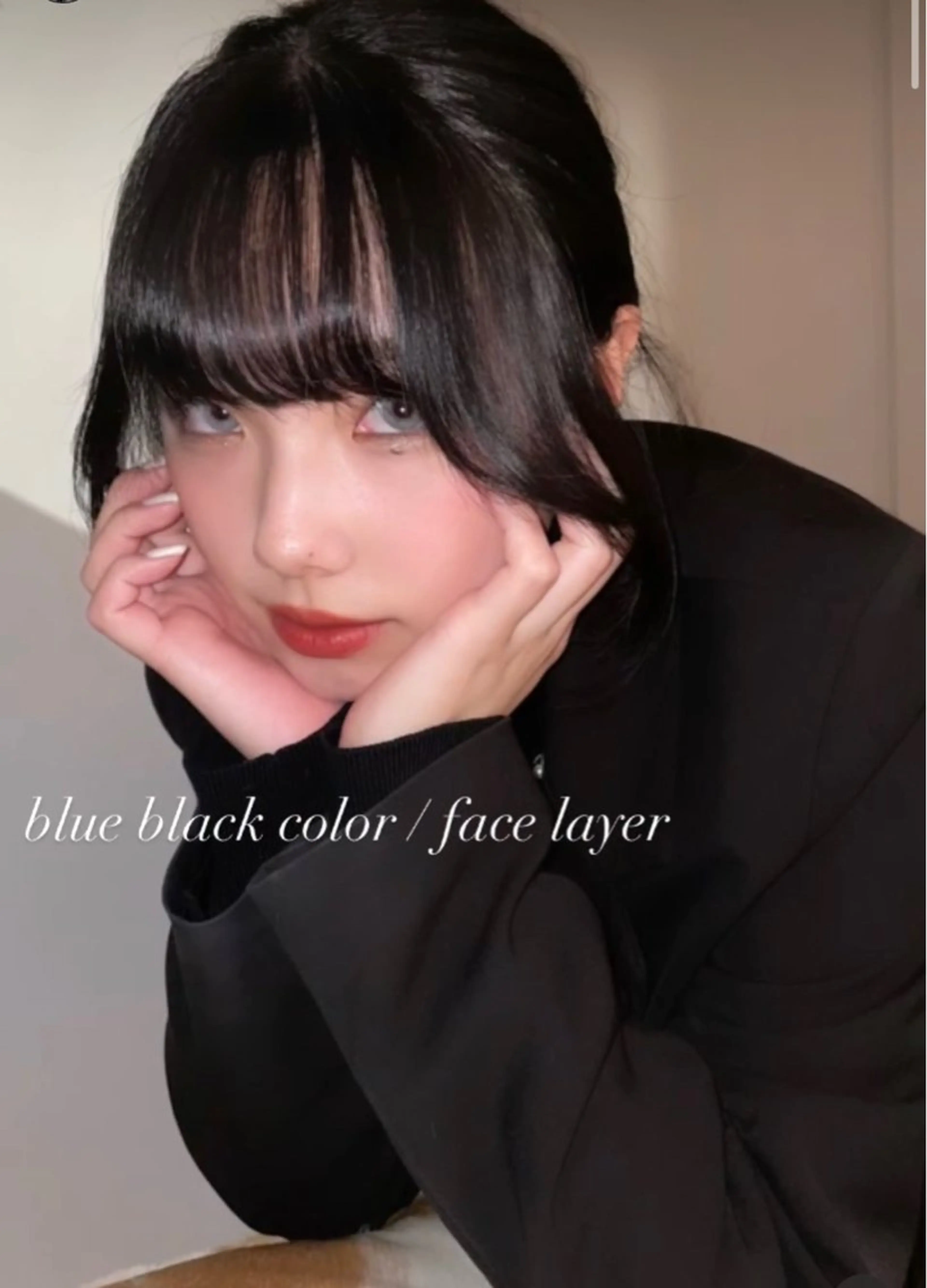 🎉ミニモ限定🎉前髪カット＋顔まわりカット！仕上げのコテ巻き付き💙の写真
