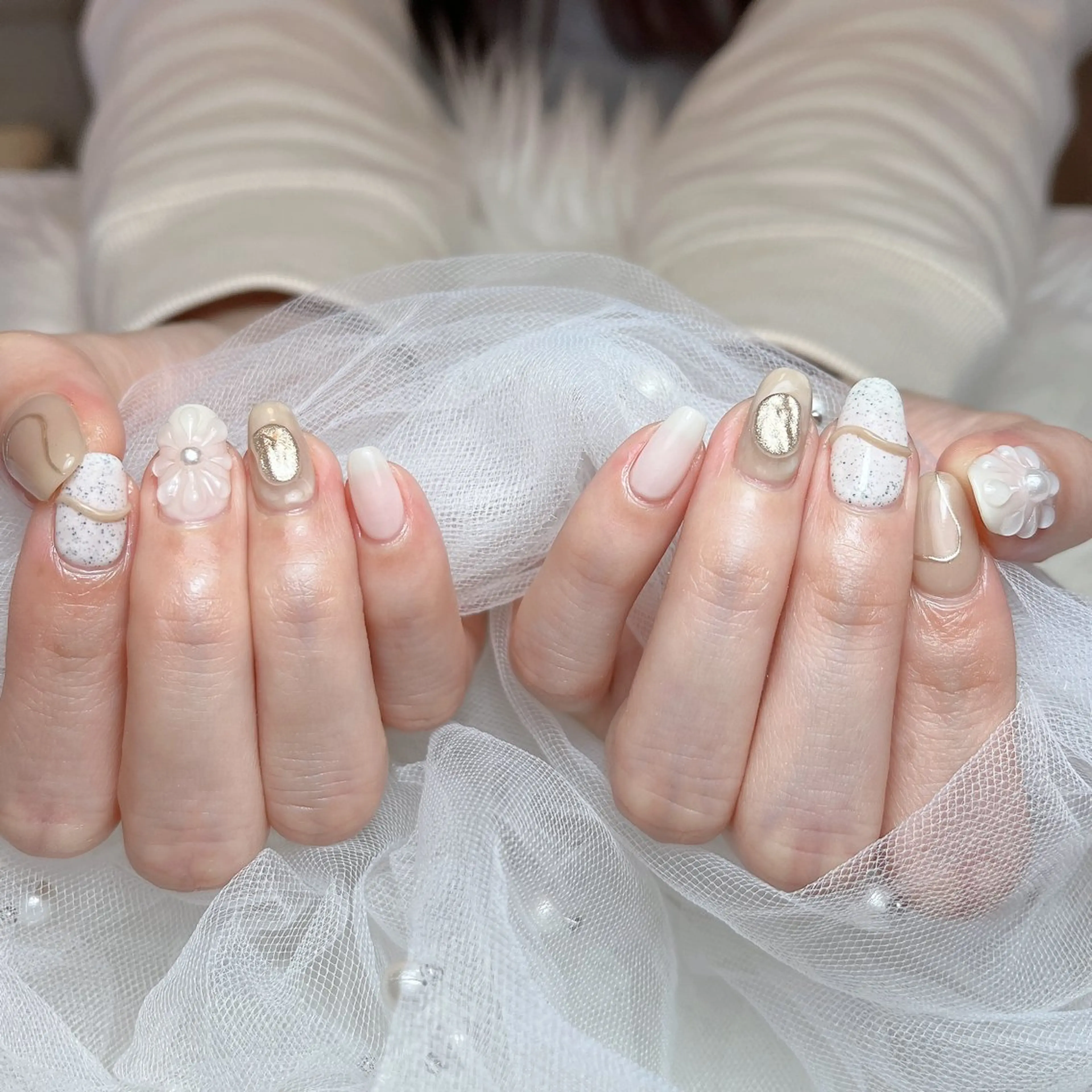 ネイル ハンドネイル 児玉 茉緒のネイルデザイン