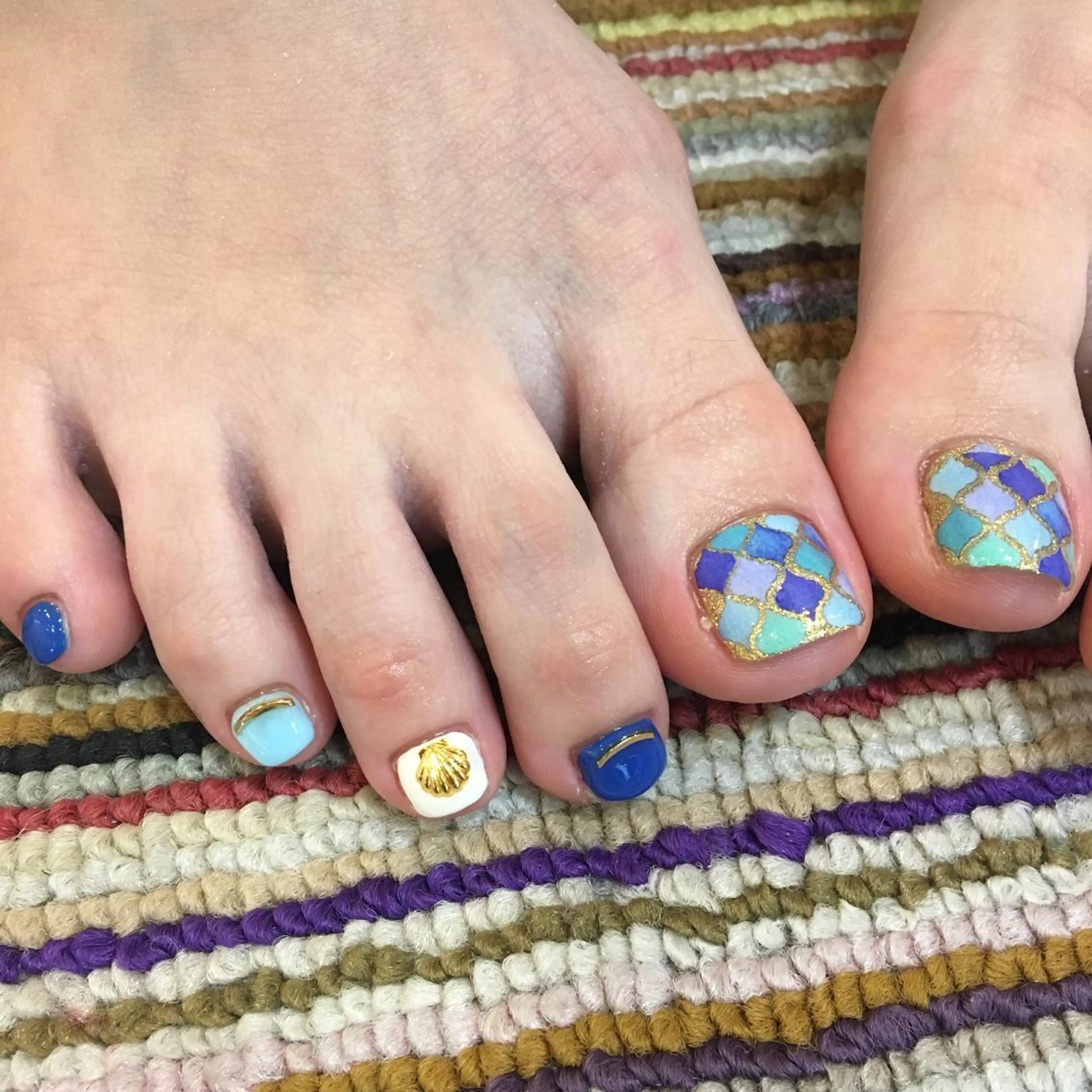 ネイル フットネイル Nailsalon Charis.yuのネイルデザイン