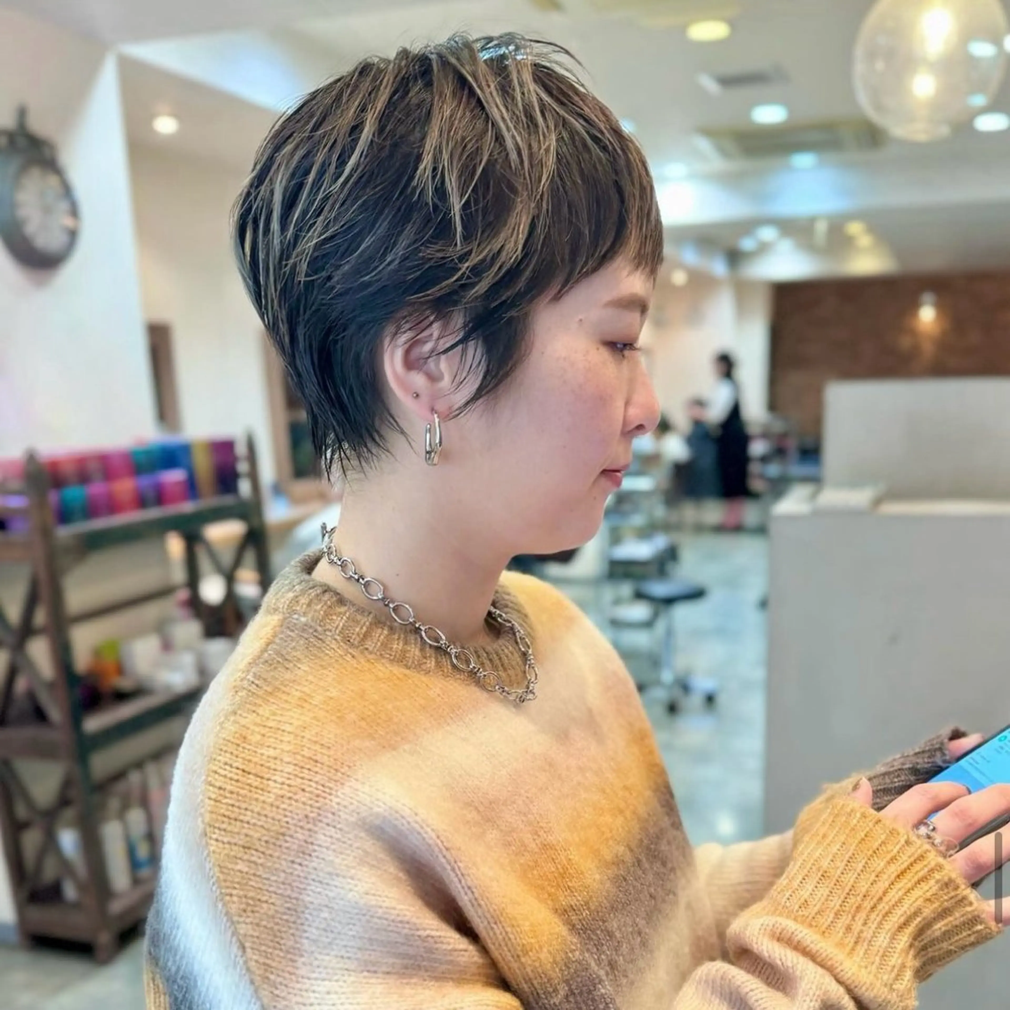 ショート ベリーショート ショートヘア gotoday shaire salon 神戸三宮所属・ショート/パーマ/ MIOのヘアスタイル