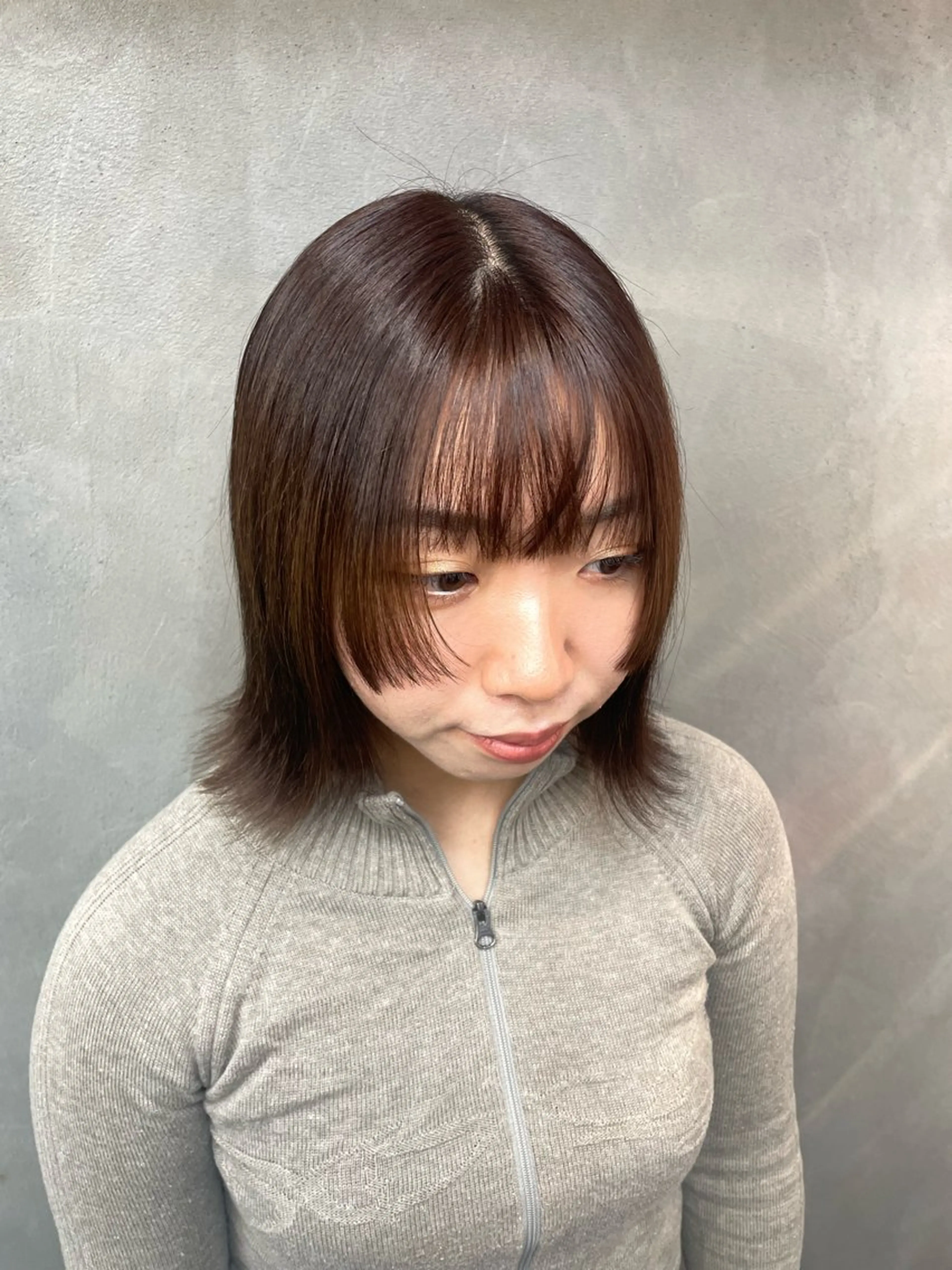 ミディアム TNB TOKYO所属・Insta 指名 No.1KURUMIのヘアスタイル