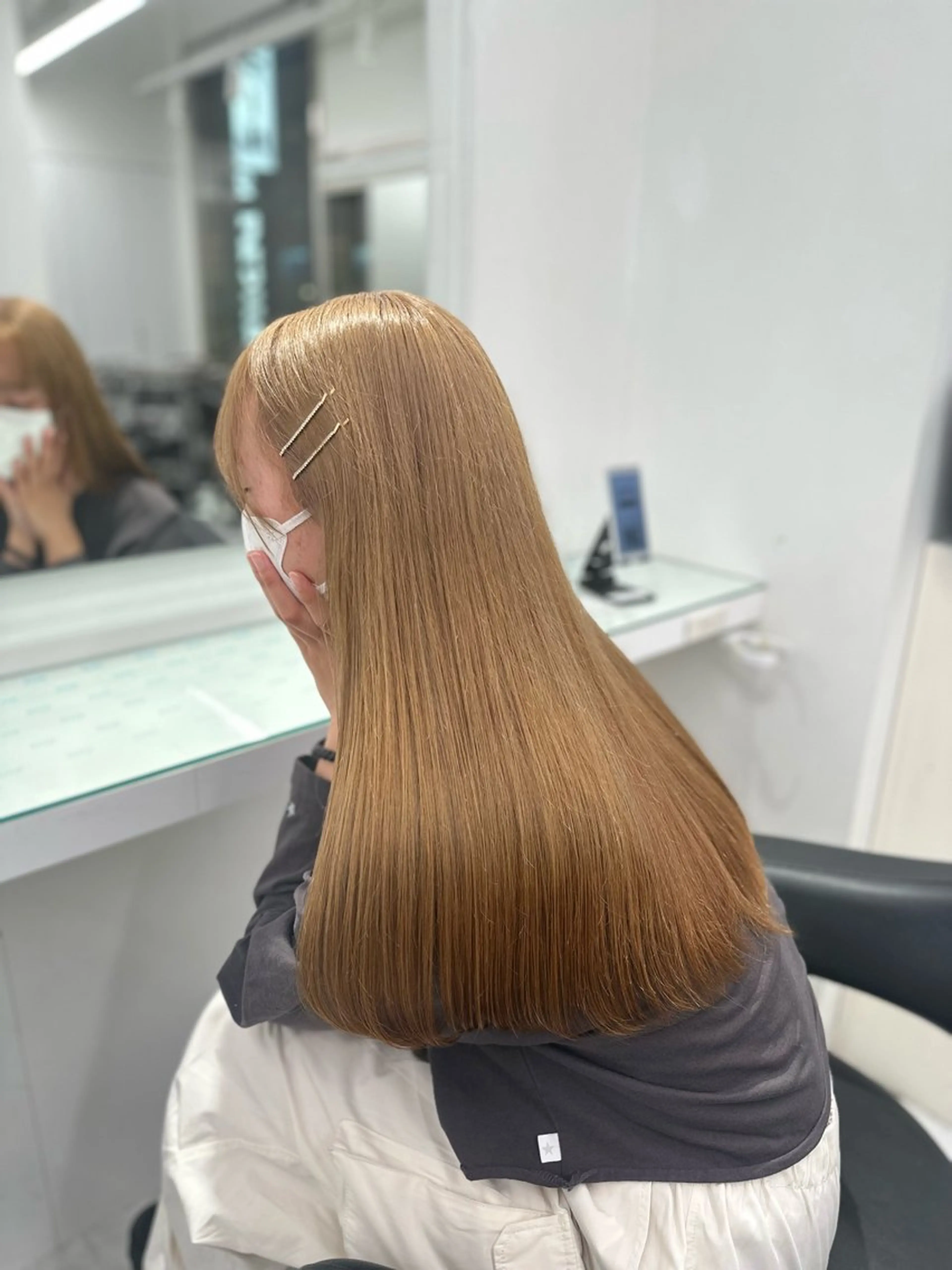 ロング カラー トレンドモテヘア🎀 minato🍨🩰のヘアスタイル