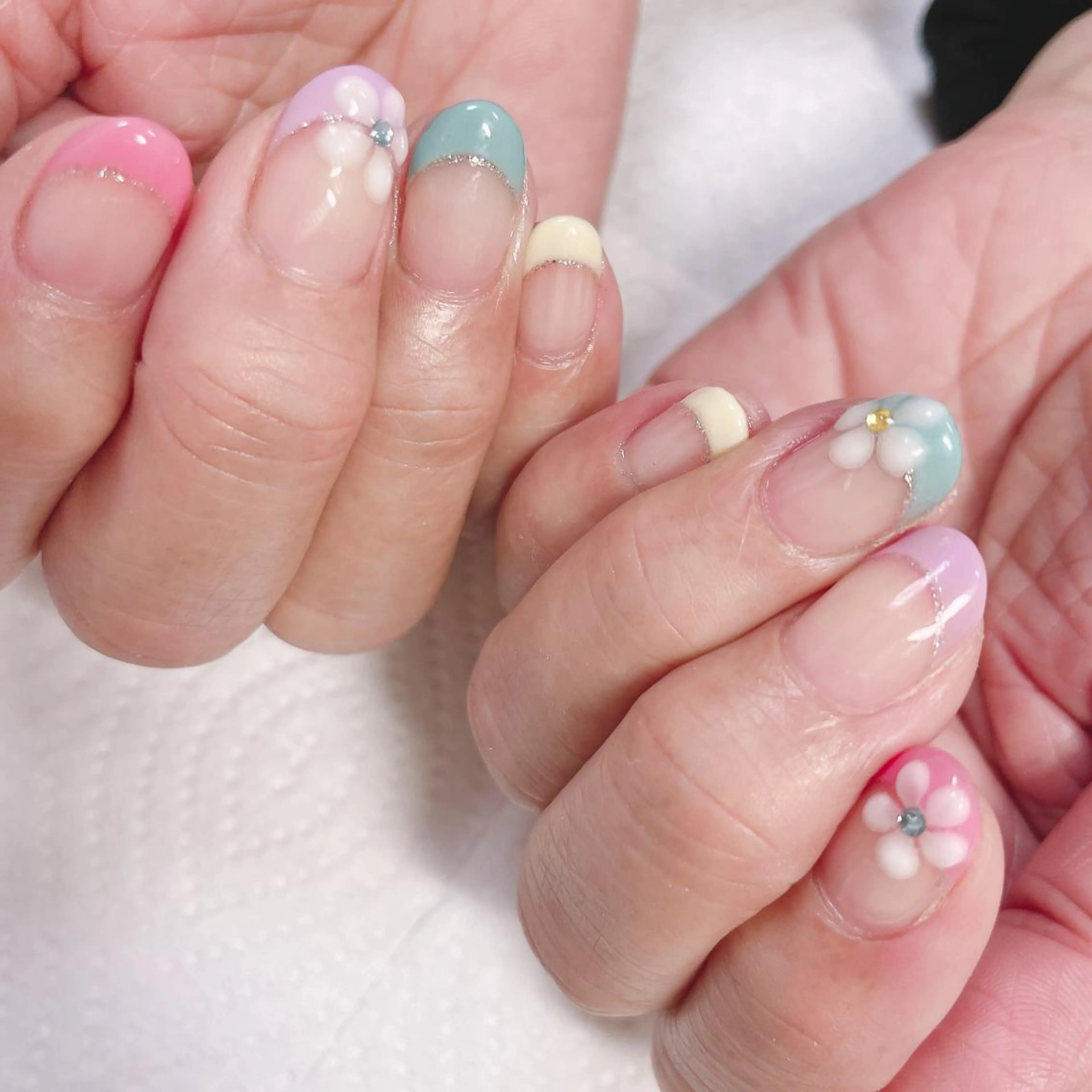 ネイル フラワーネイル ハンドネイル CHIARA nailsのネイルデザイン
