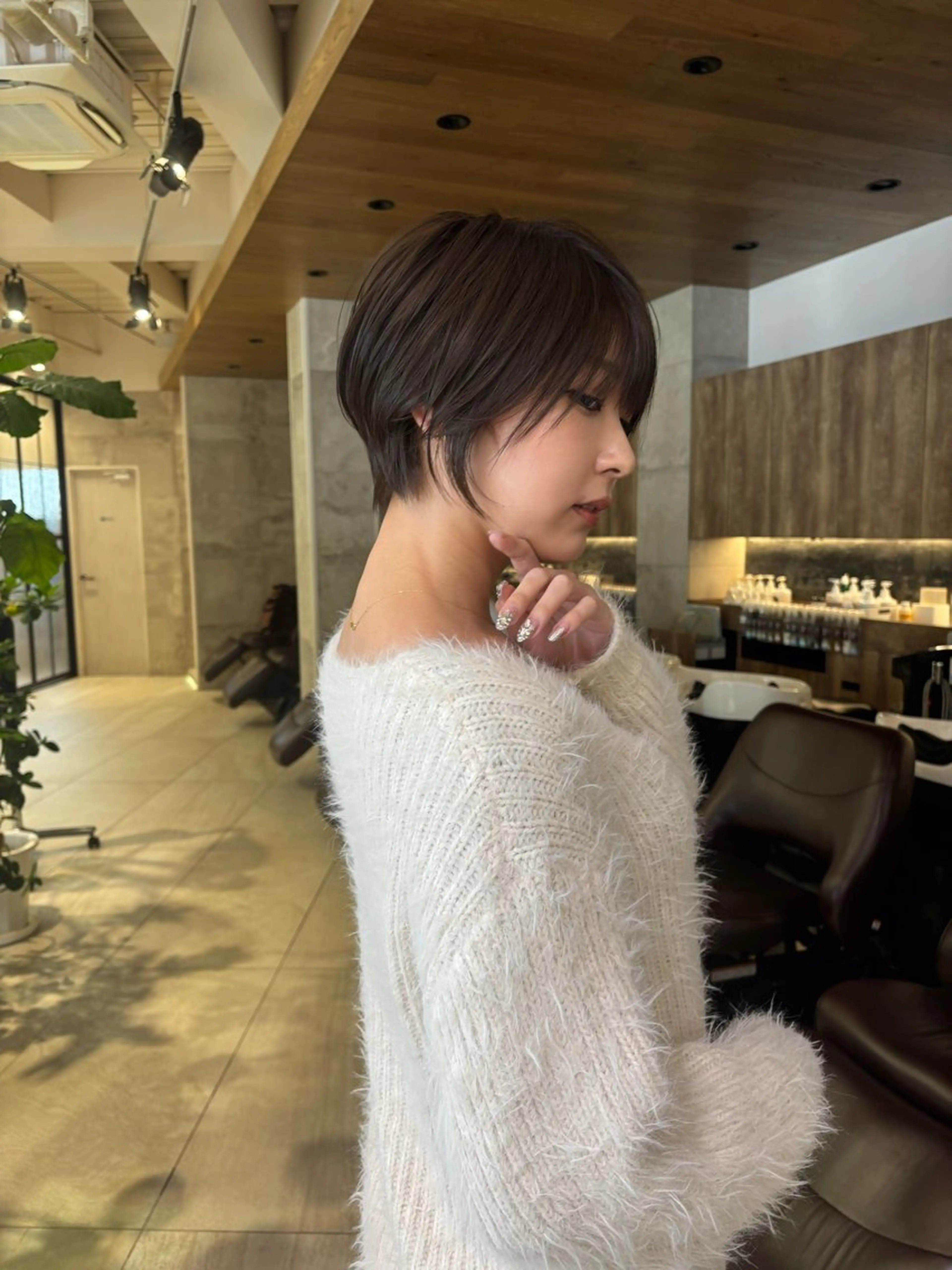 ショート ショートボブ ベリーショート ボブ ショートヘア 無料カットモデル/ 大人ショート/荒砂のヘアスタイル