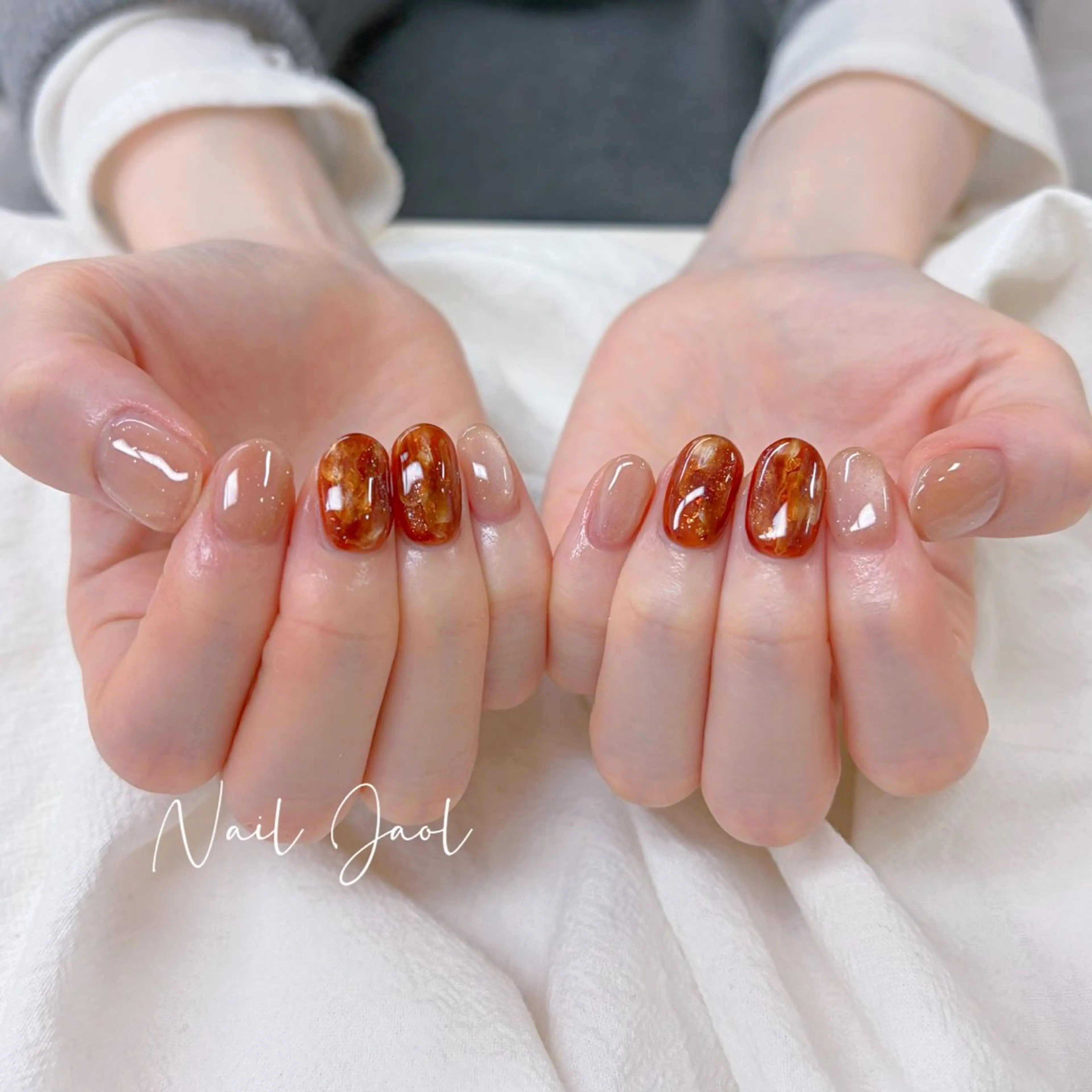 ミディアム nail jaol池袋店所属・ネイルJaol 池袋のネイルデザイン