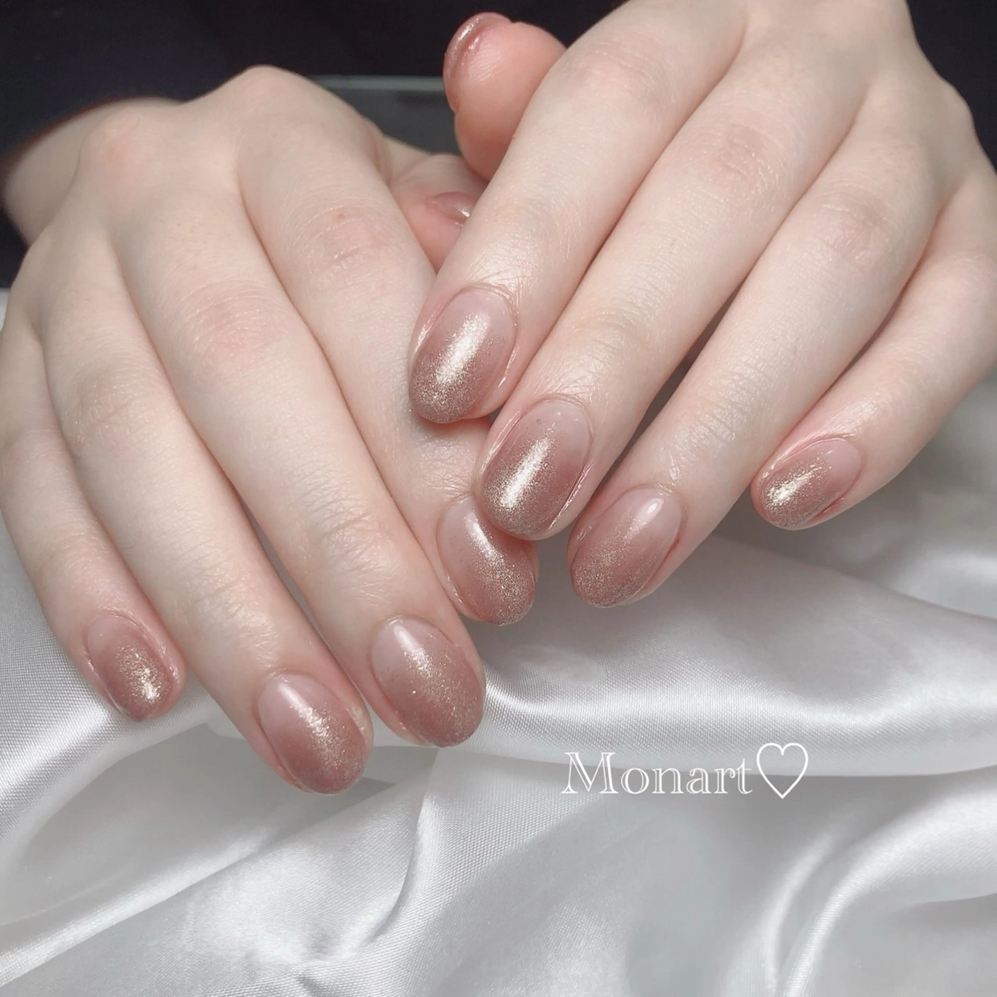 ネイル グラデーション ハンドネイル Monart♡ Misaoのネイルデザイン