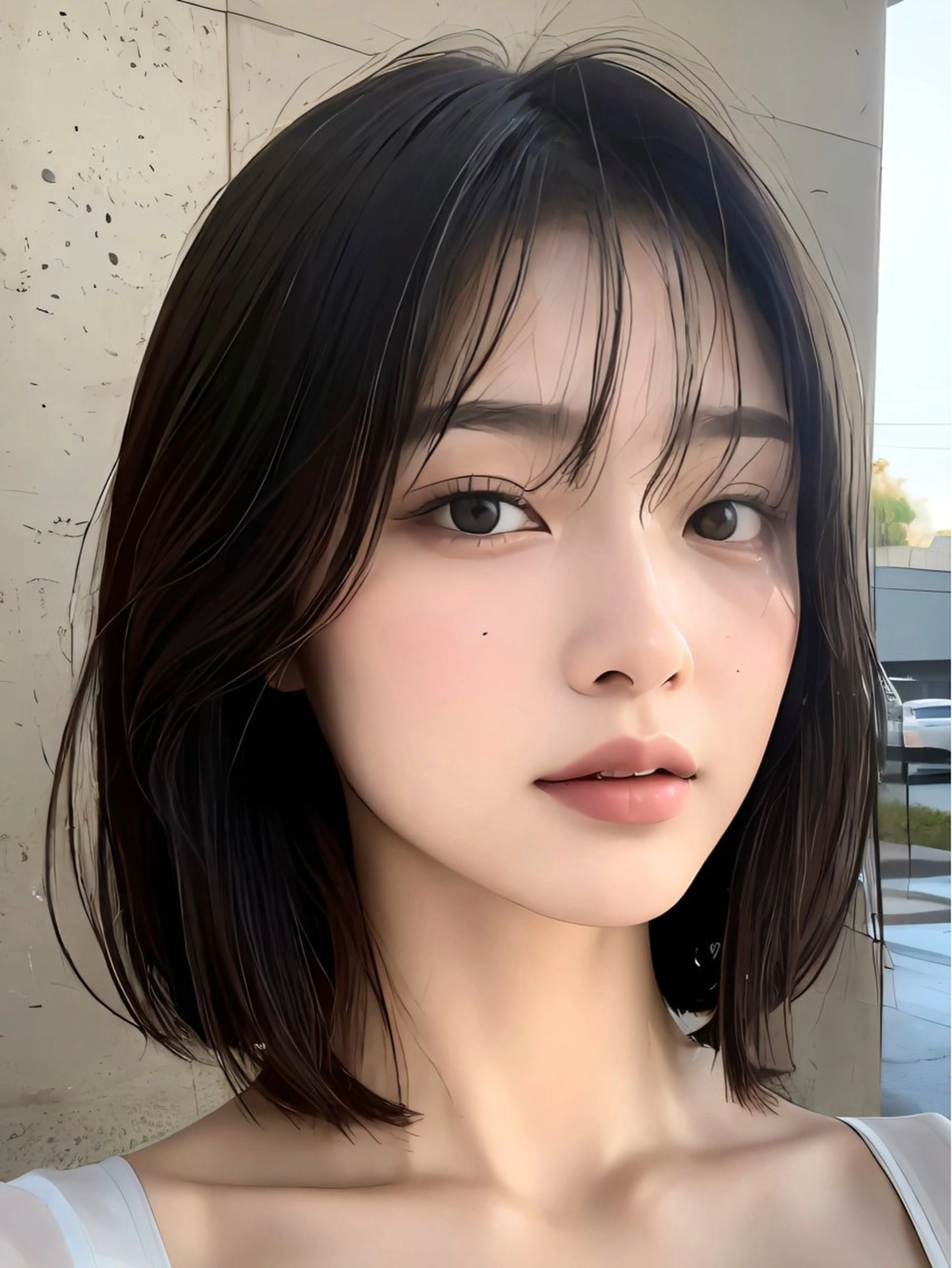 ミディアム カラー パーマ ヘアアレンジ メンズ メンズ韓国風 韓国風ヘア レイヤーカット 韓国ヘア×顔まわり 🇰🇷和知拓郎のヘアスタイル