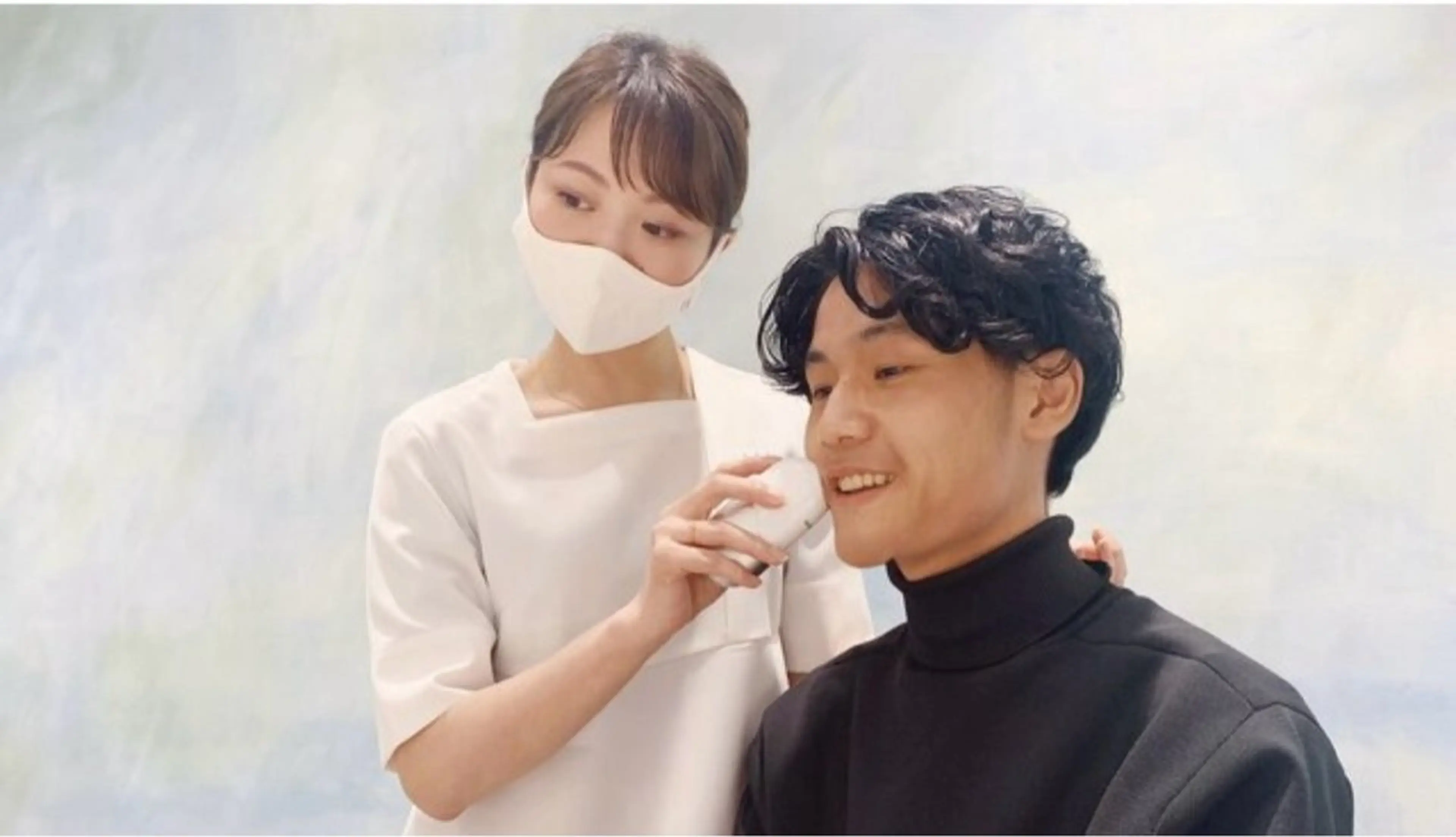 【男性OK!!】男性だって綺麗なお肌目指したい！！もちろん大歓迎です☆お気軽にお問い合わせ下さい😊の写真