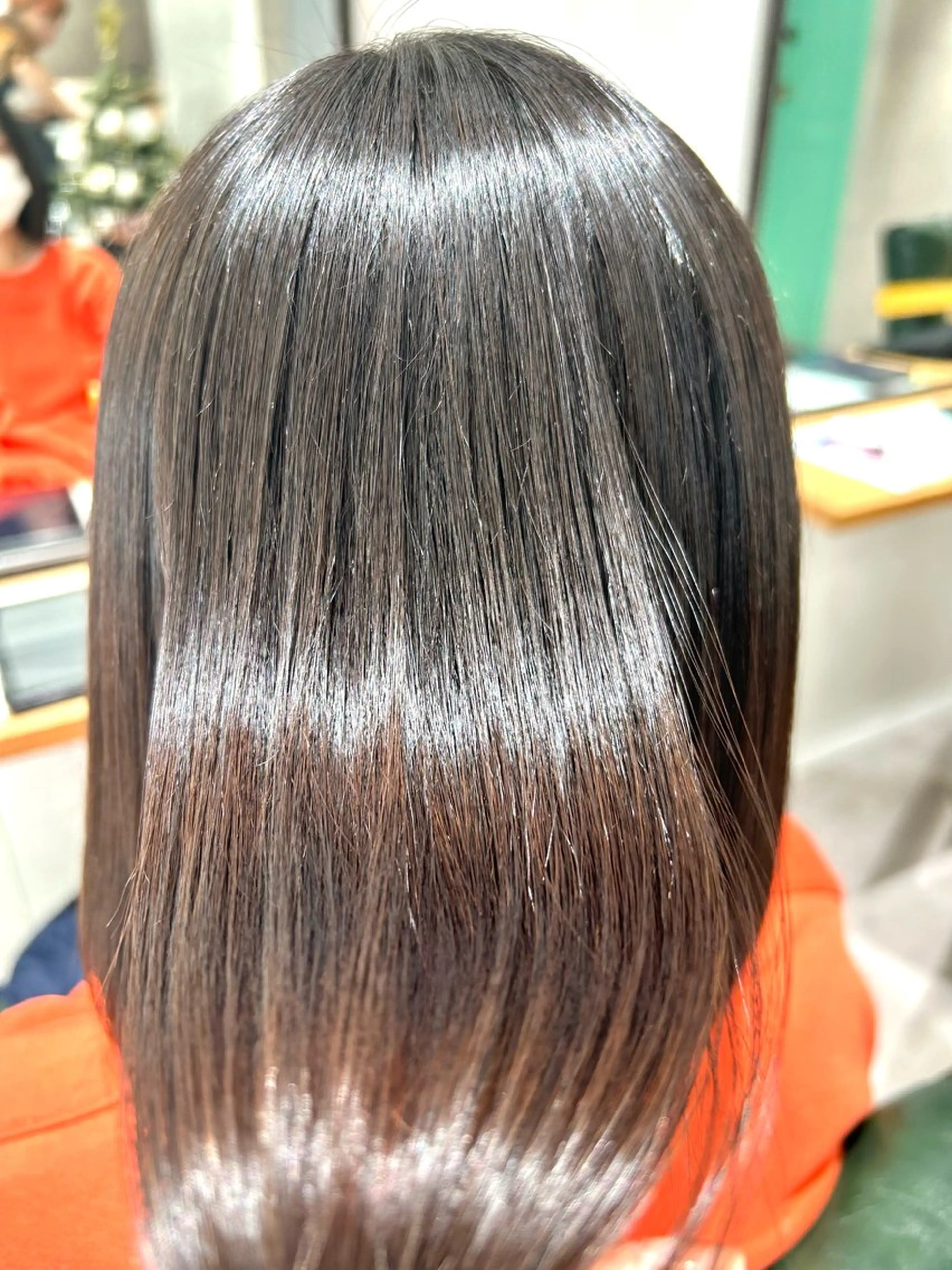 ミディアム 髪質改善 縮毛矯正 茅ヶ崎/縮毛矯正/ ソノカのヘアスタイル